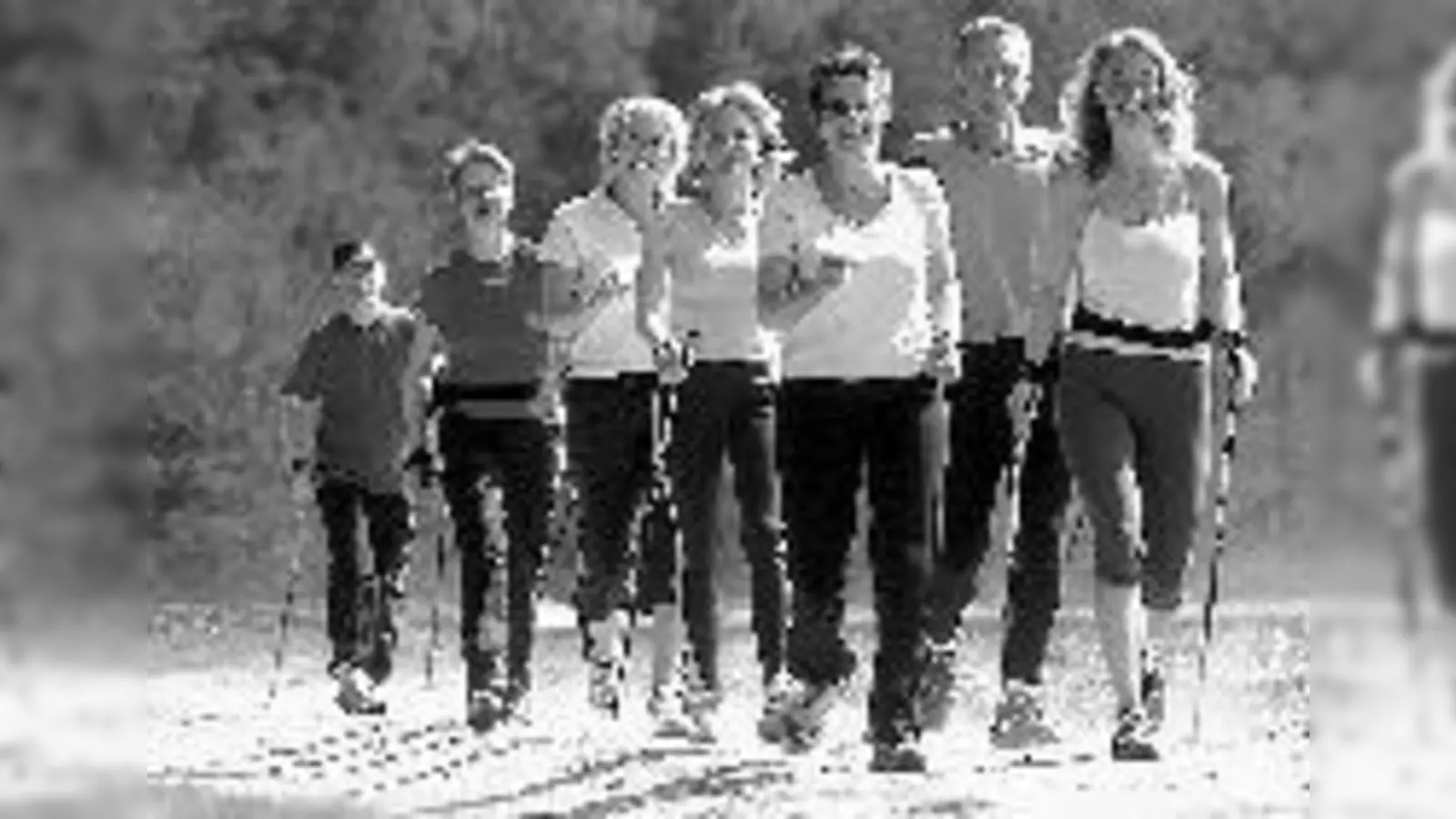 Fit mit Spaß: Nordic Walking findet immer mehr Freunde.	 (Foto: TK)