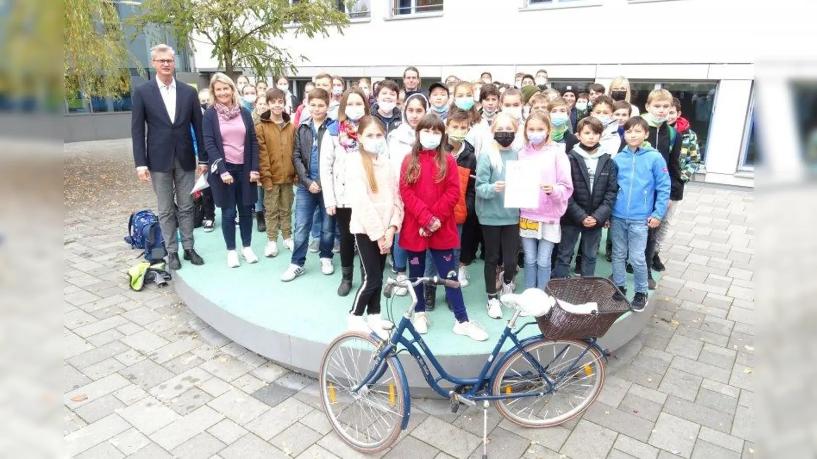 Stadtradeln Realschule Herrsching 2021. (Foto: RSH)