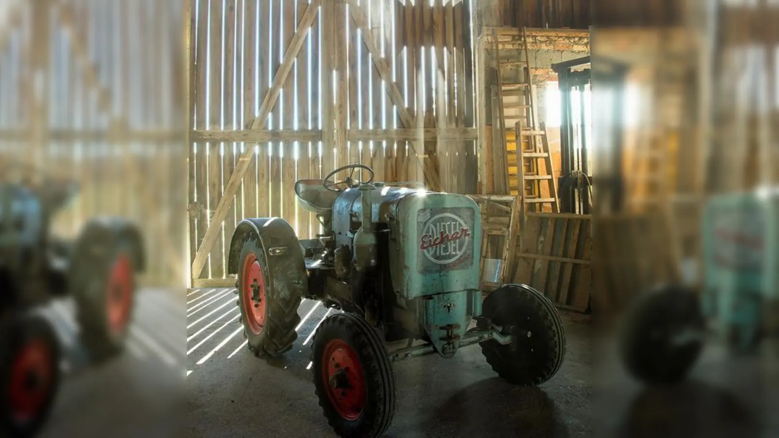 Ein Bulldog von Eicher aus dem Jahre 1954 hat Fotograf Uli Steger abgelichtet.  (Foto: Uli Steger)