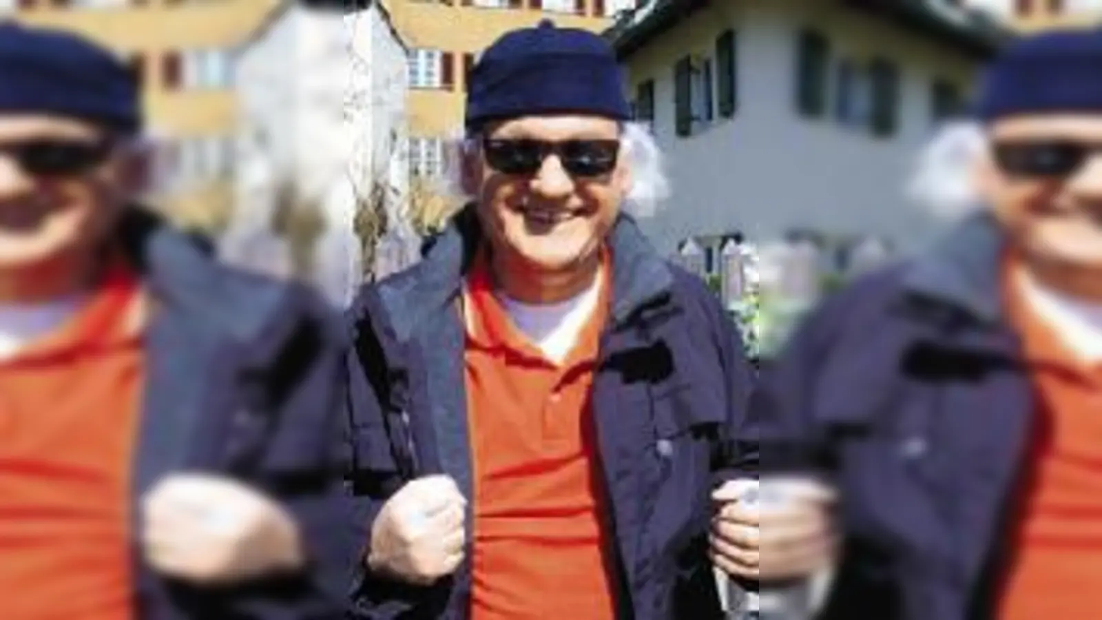 Monas Lustmann: Lachen als Lebenskonzept.  (Foto: nan)