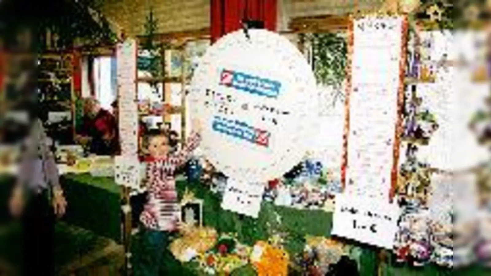 Mit dem richtigen Schwung gabs bei der Aktionsgemeinschaft Moosach was zu gewinnen.	 (Foto: Lehrer)