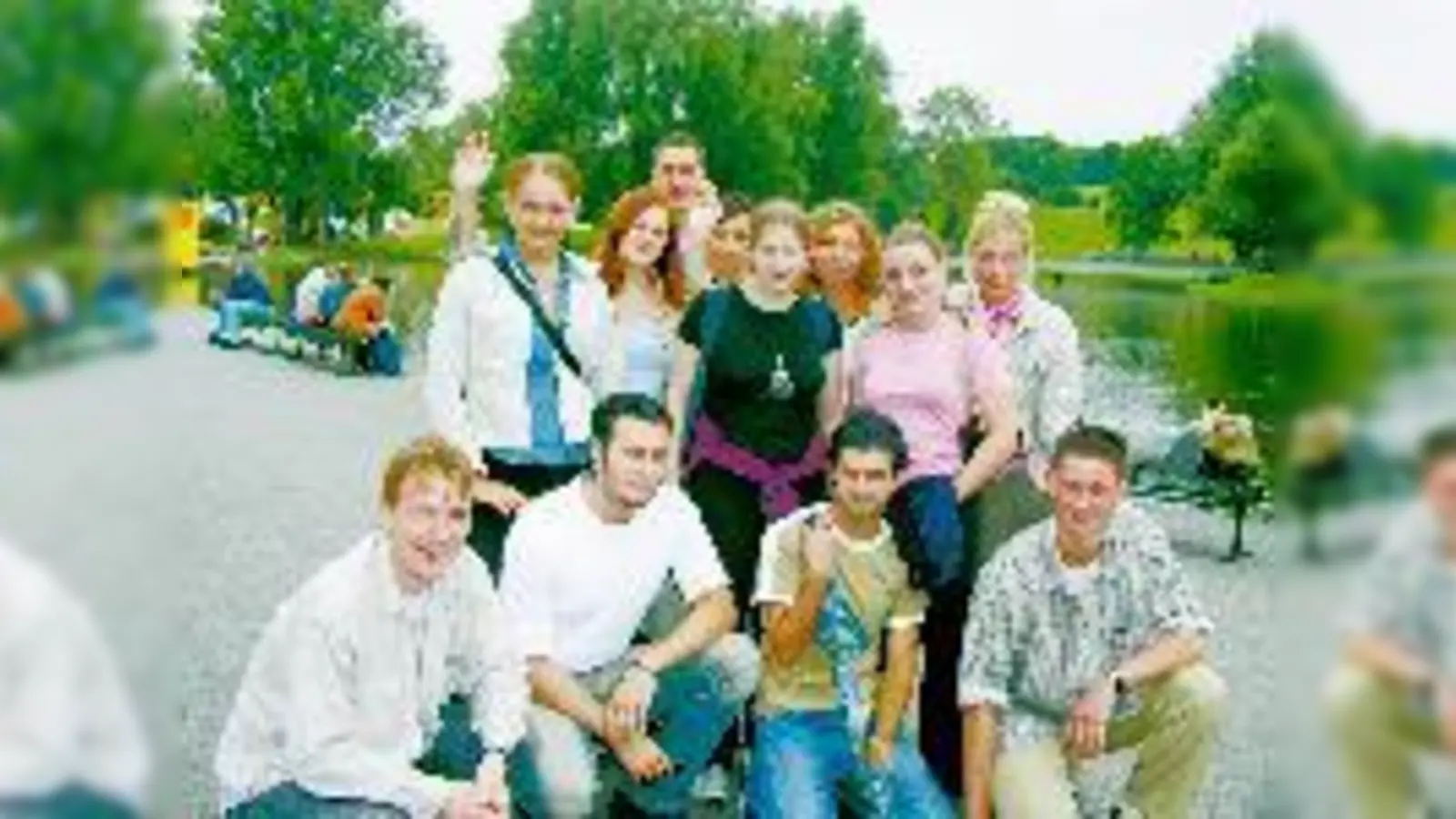 Unterwegs im  (Foto: Jugendliche aus Polen mit dem Oberföhringer Jugendtreff »Muspilli«.)