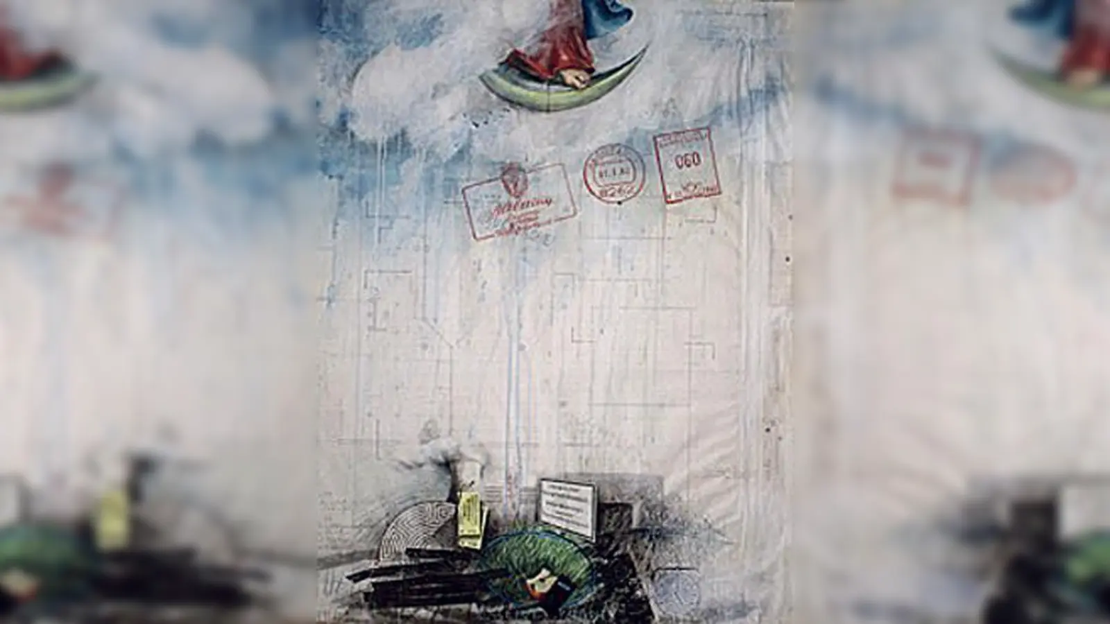 »Komm doch mal runter«: Ein Bild von Gabriele Stolz	 (F.: VA)