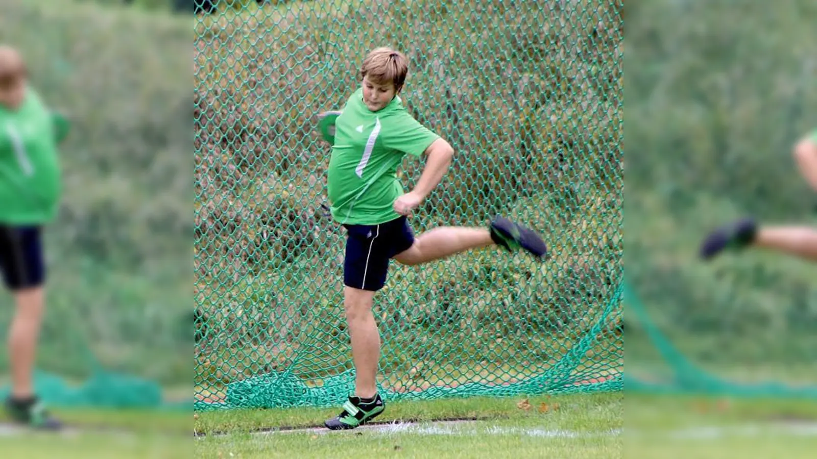Jannik Voß zeigte beim Werfer-Tag, was er kann und begeisterte damit das Publikum.	 (Foto: VA)