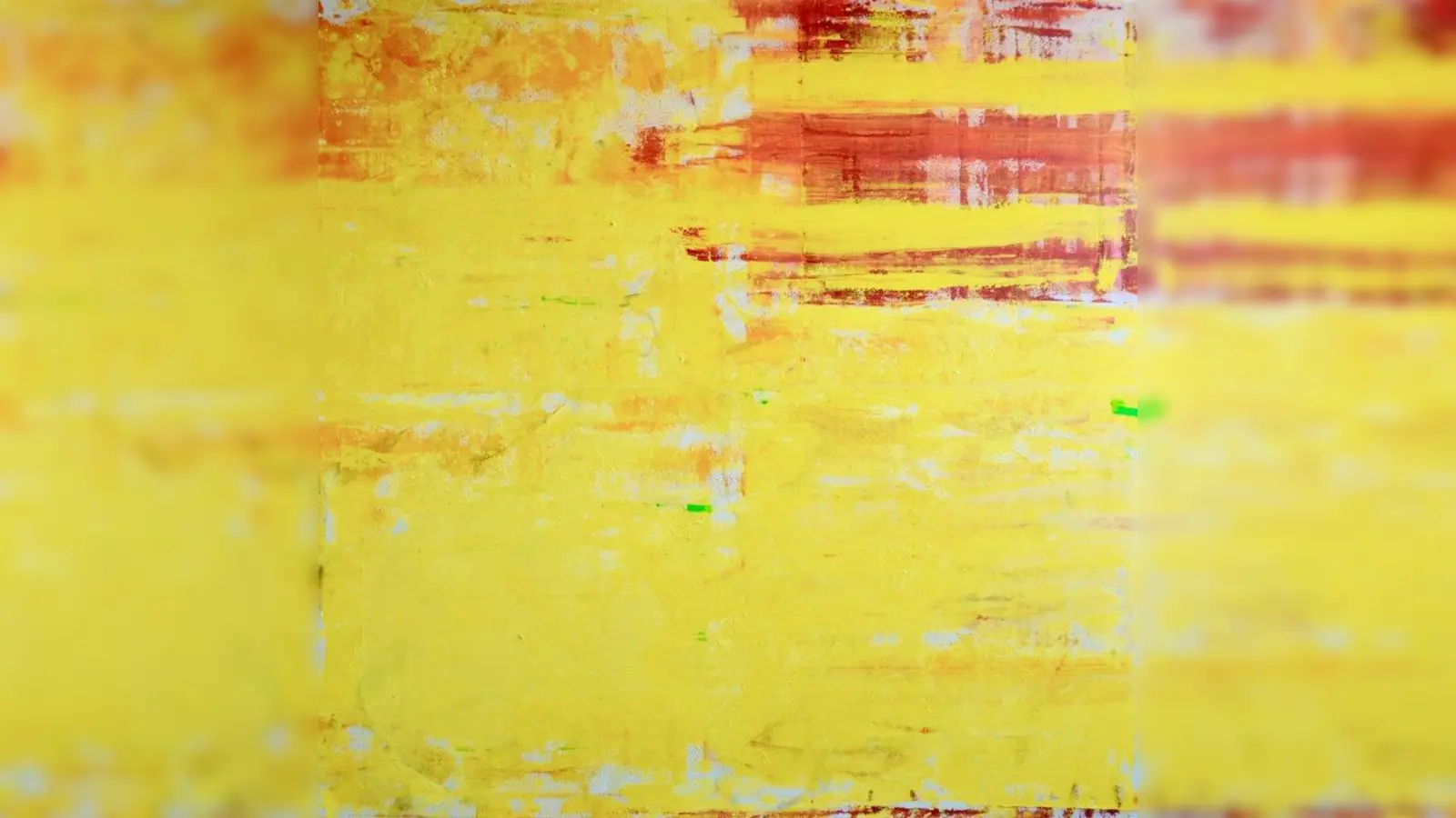 Abstrakt in Gelb von Herbert Kleiner. (Foto: Kleiner)