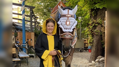 Das Münchner Kindl, Franziska Inselkammer, darf auf dem Oktoberfest natürlich auf keinen Fall fehlen. (Foto: Inselkammer)