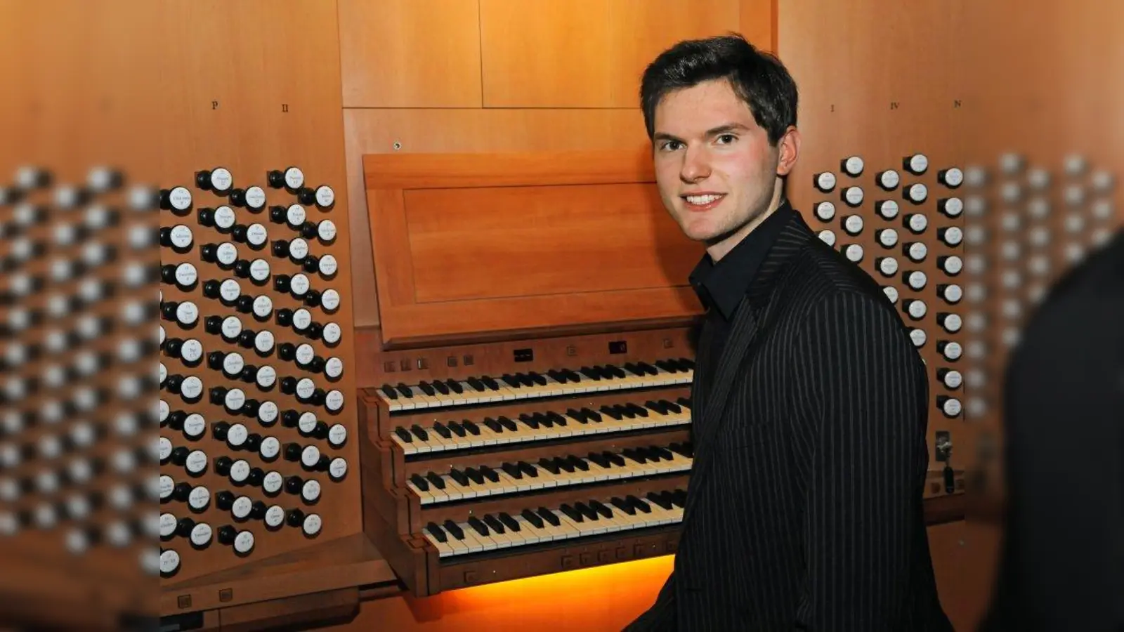Der Organist Christoph Schönfelder. (Foto: Christian Bischof)