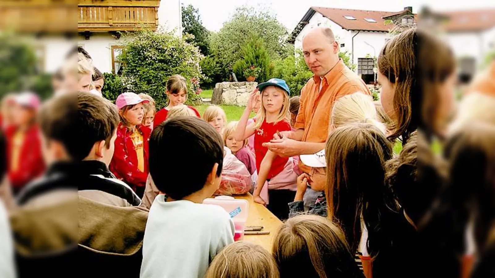 Thomas Janscheck versteht es, Kinder für die Natur zu begeistern.   (Foto: Privat)