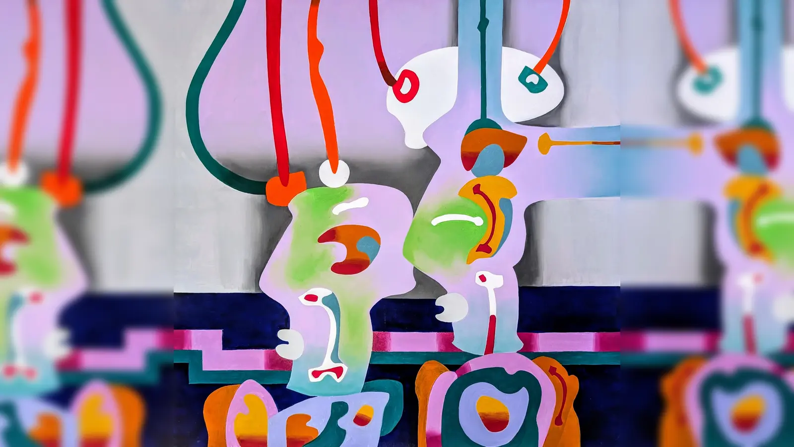 Die Werke des Ottobrunner Künstlers Fkodorow werden ab 3. Mai im Treffpunkt Kunst gezeigt.  (Foto: Fjodorow)