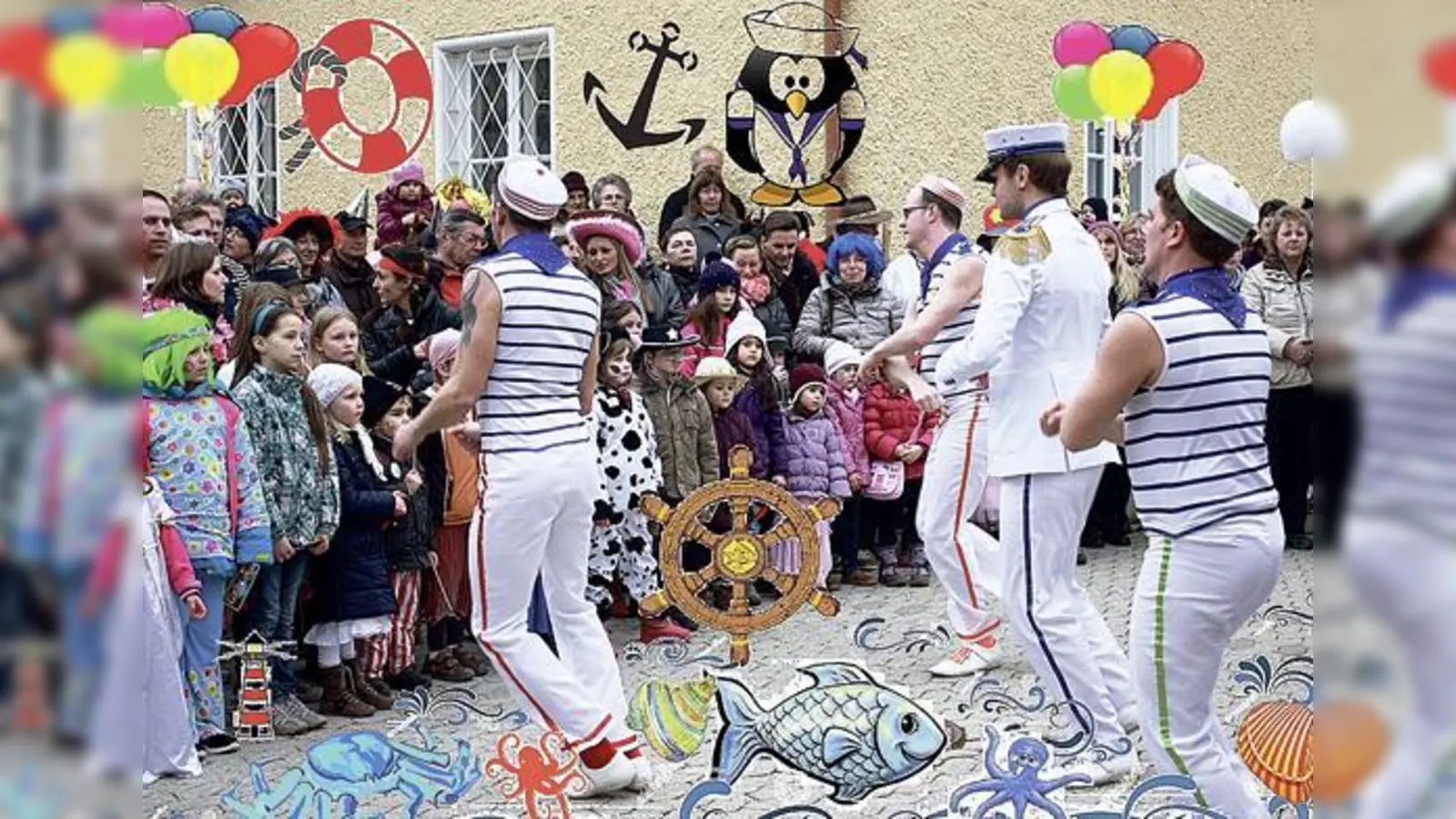 Dieses Jahr ist in Neubiberg der Fasching maritim  mit Crew, Passagieren und Fischsemmeln. Aber auch in anderen Gemeinden wird kräftig gefeiert.	 (Foto: VA)
