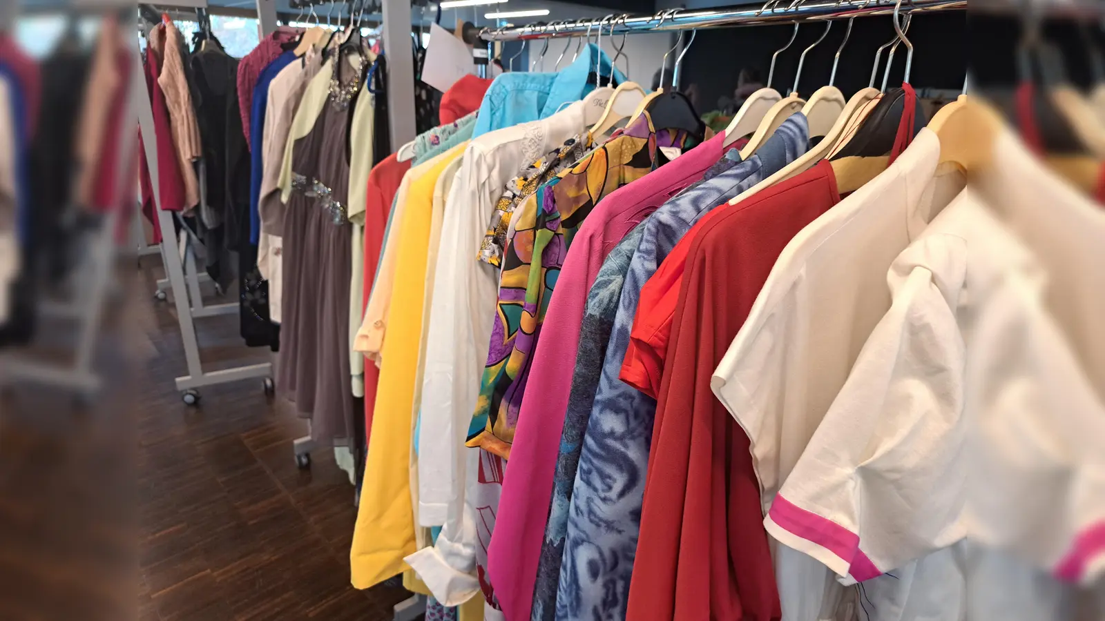 Der Talentebrunnen lädt zum fröhlichen Kleidertausch herzlich ein. (Foto: Wiedemann)