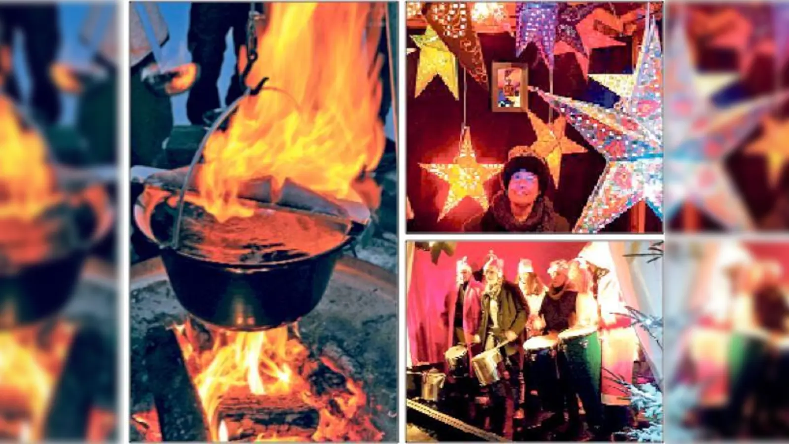 Eine echte Feuerzangelbowle auf dem Wiesheuhof oder eine Runde Karrussell-Fahren am Bogenhausener Weihnachtszauberwald  am kommenden Wochenende haben Sie die Qual der Wahl.	 (Fotos: VA)