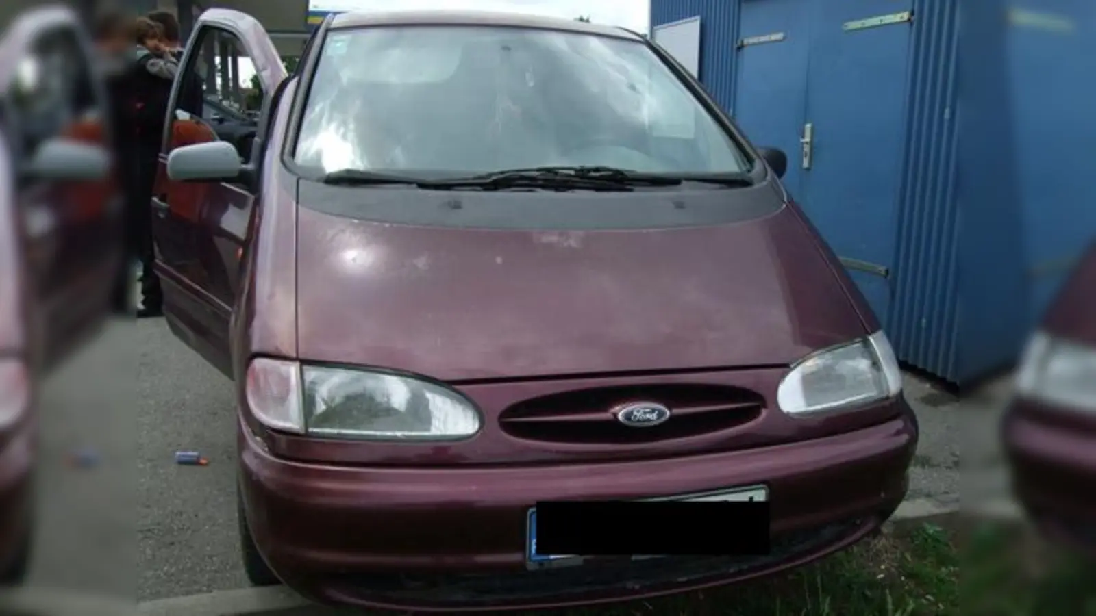 In diesem Wagen reisten 15 Personen von Rumänien bis nach Bayern. Ein wahres Raumwunder!	 (Foto: PPMUE)