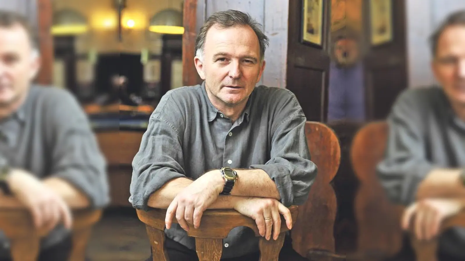 Michael Lerchenberg porträtiert Karl Valentin im Haarer Bürgerhaus.	 (Foto: VA)