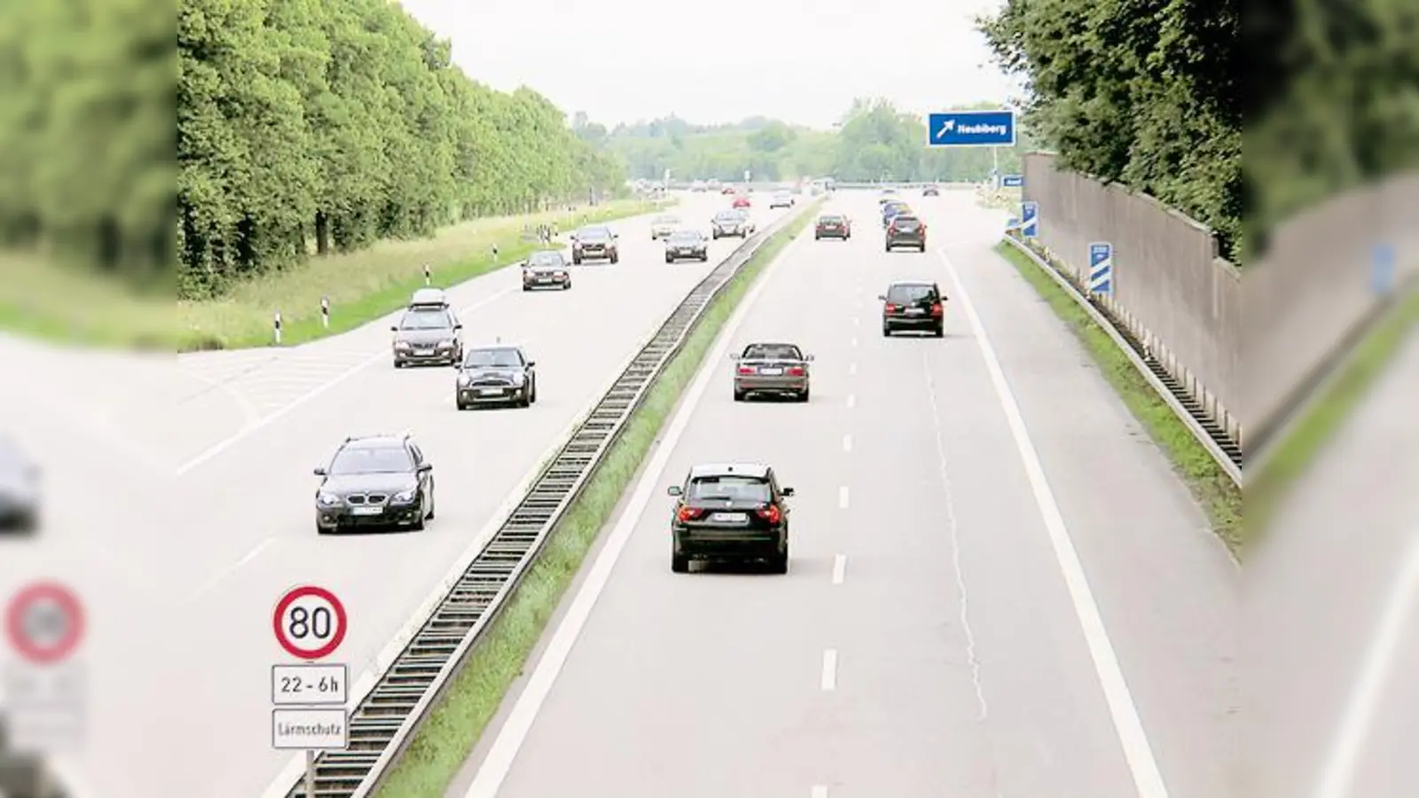 Die SPD will die Autobahn Richtung Salzburg als Bundesstraße umwidmen lassen.  (Foto: aha)