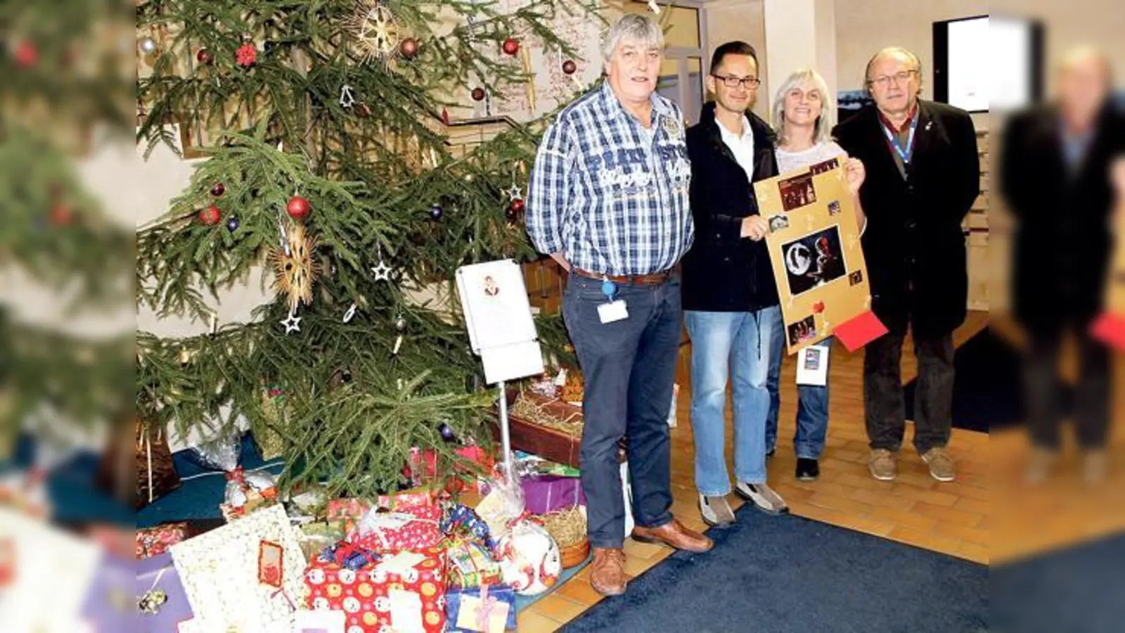 Die Bewohner des Kinderdorfes sind nicht vergessen, das zeigte die Aktion von Louisenthal. 	 (Foto: VA)