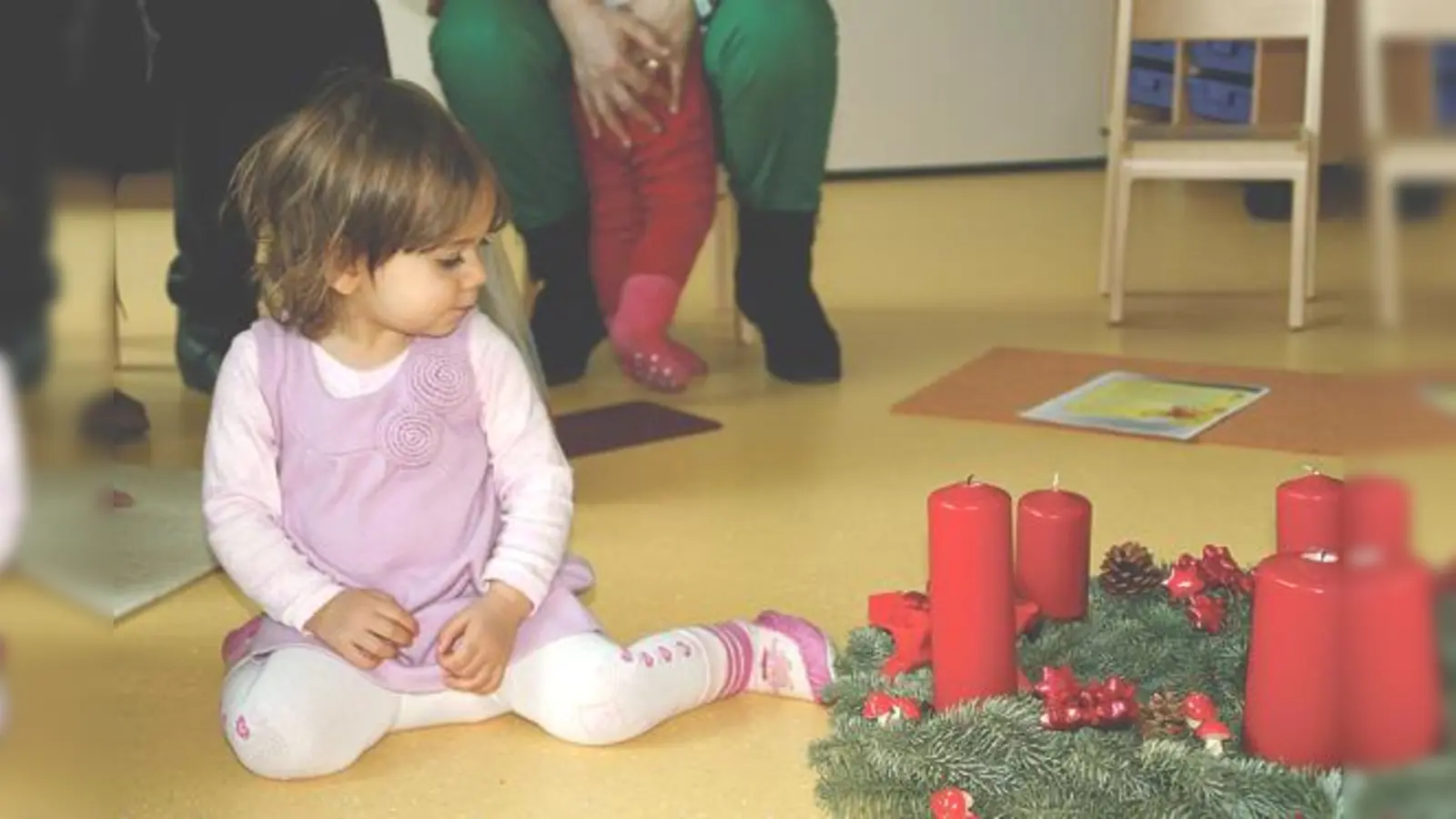 Gemütlich und familiär ging es zu bei der kleinen Adventsfeier im »Isarnest«.	 (Foto: VA)