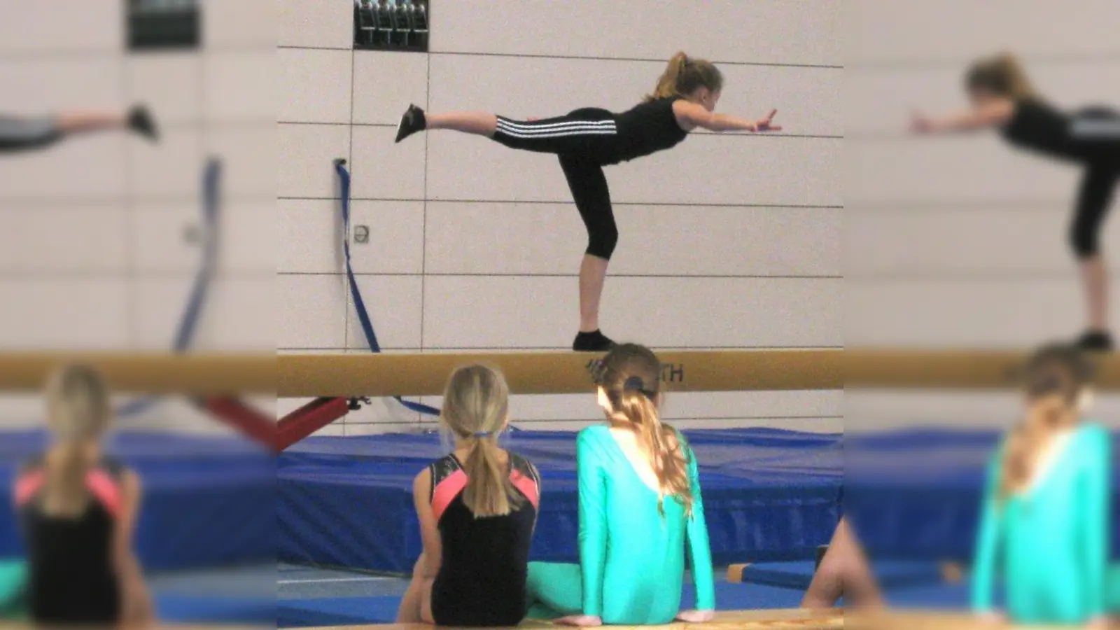 Im Wettstreit an den fünf Übungsgeräten zeigten alle Teilnehmerinnen großartige Leistungen. (Foto: TSV Solln)