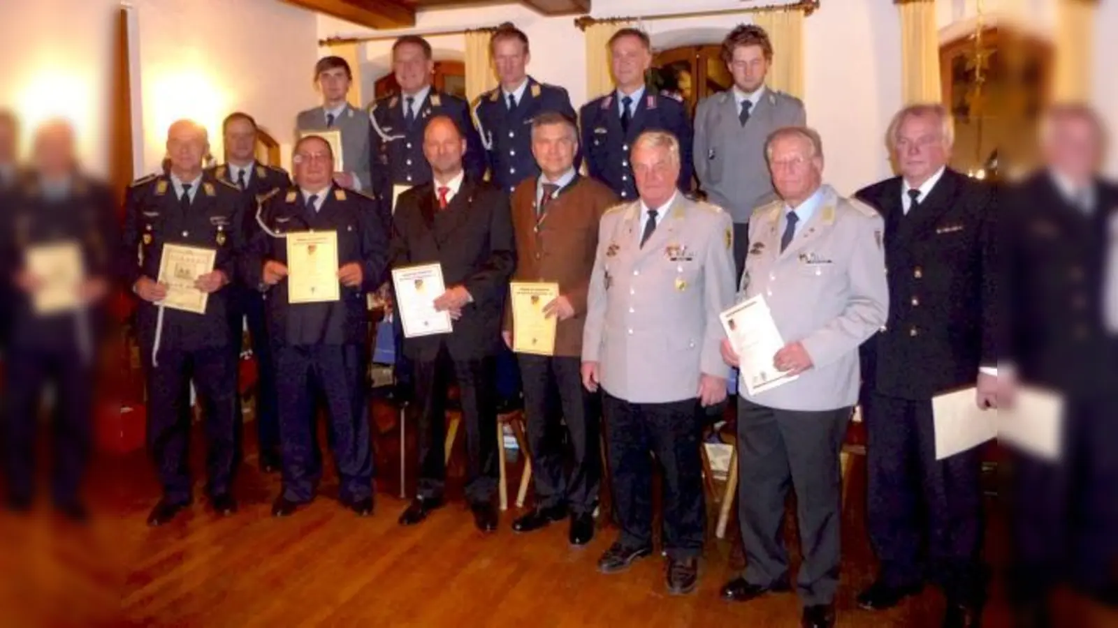 Die Reservisten-Kameradschaft Grafing-Ebersberg feierte heuer 50. Geburtstag.	 (Foto: RK)