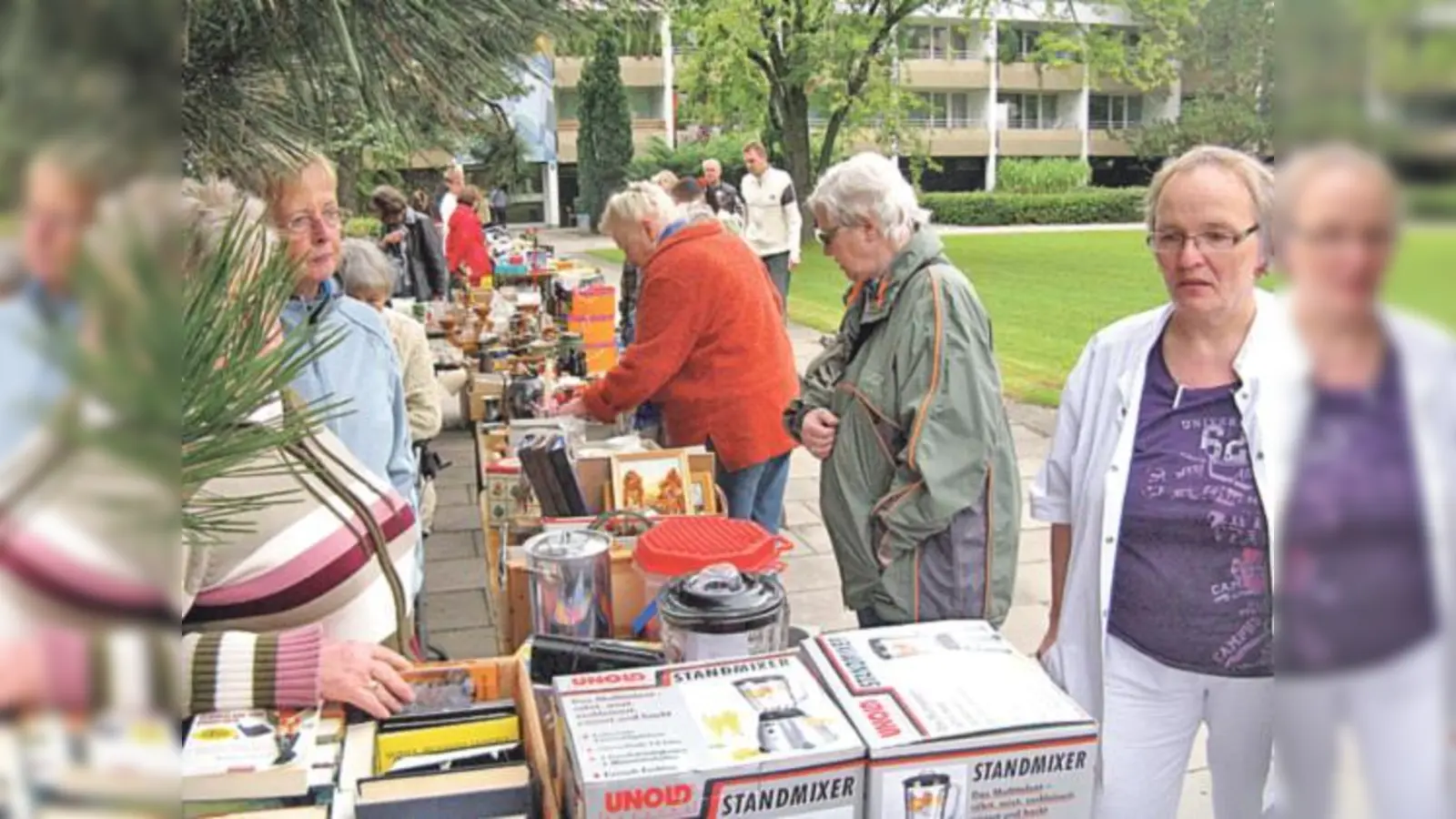 Auf dem Flohmarkt im Horst-Salzmann-Zentrum findet sich immer ein tolles Schnäppchen.  (Foto: Privat)