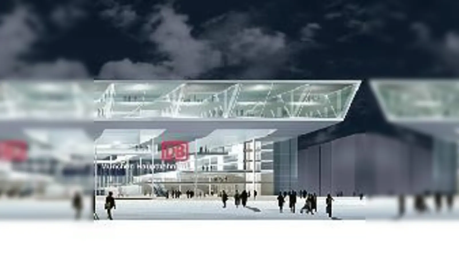 Willkommen in der Zukunft: So visionär wird Münchens Hauptbahnhof voraussichtlich im Jahr 2012 aussehen.  (Foto: Auer und Weber)