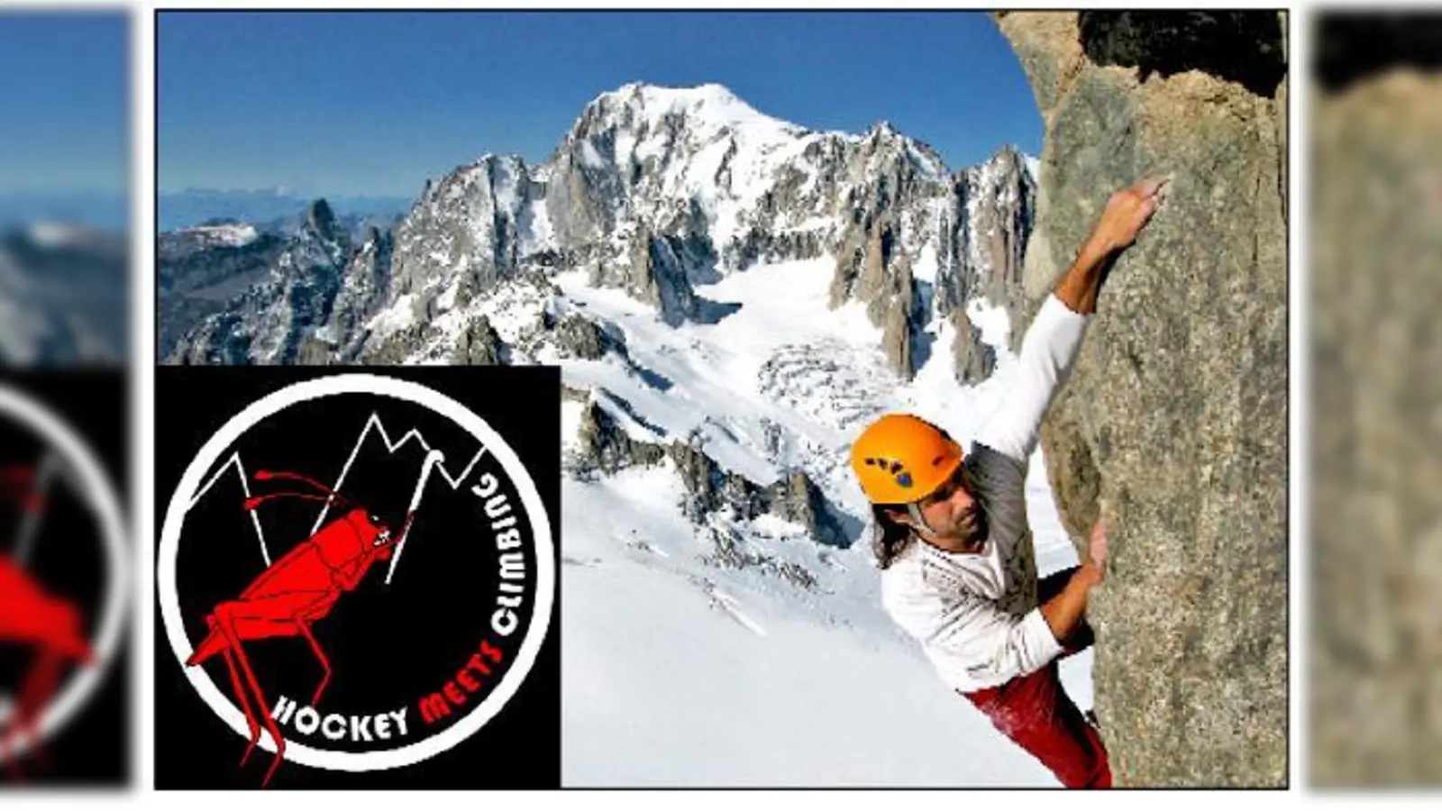 Unter dem Motto: »Hockey meets Climbing« findet ein Aktionstag im Rahmen des Bildungsjahres der Gemeinde mit Alexander Huber statt.	 (Foto: VA)