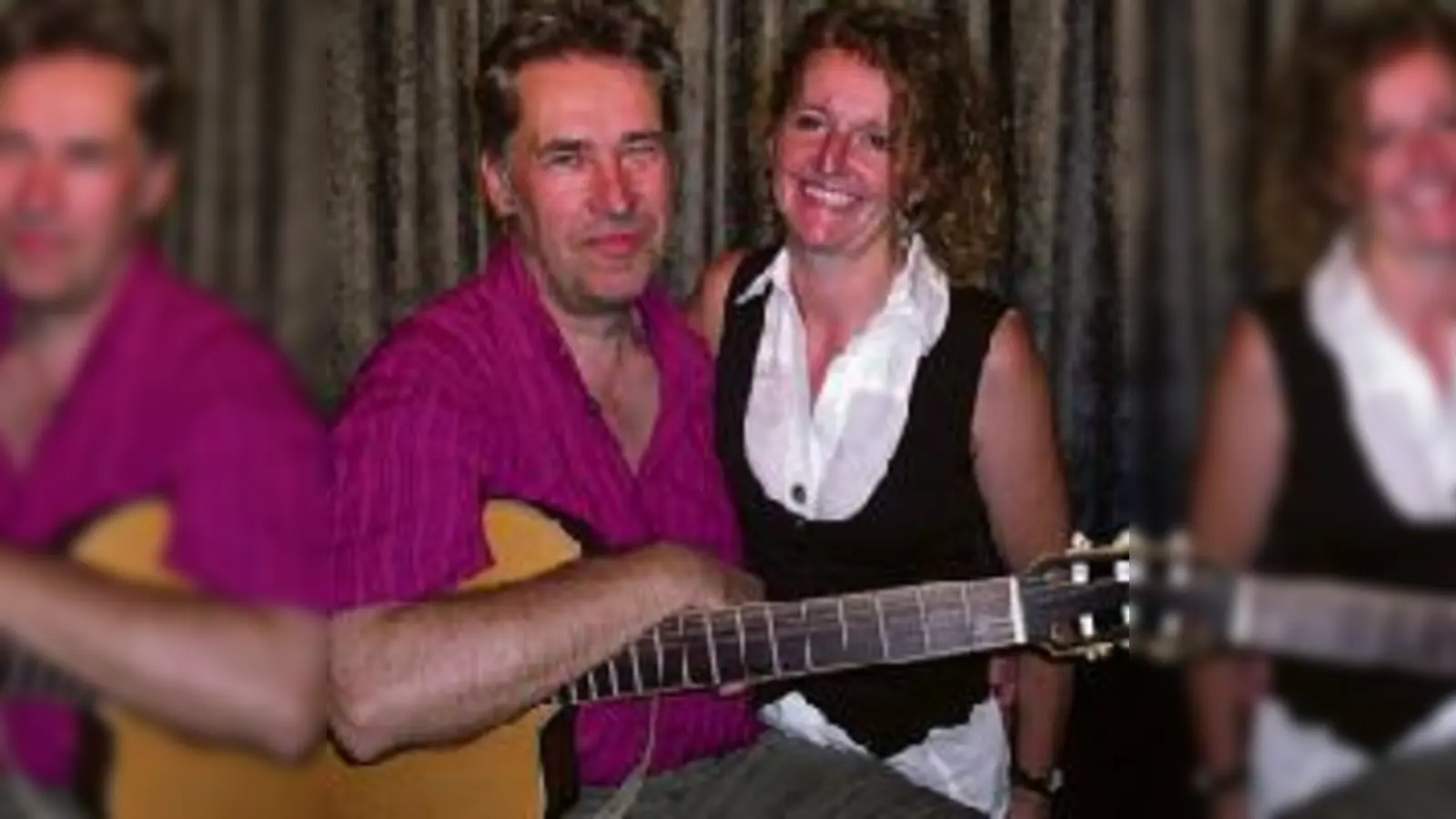 Jörg Baiter und Claudia Högerle wollen zusammen die Kabarettbühnen  (erobern.Foto: VA)