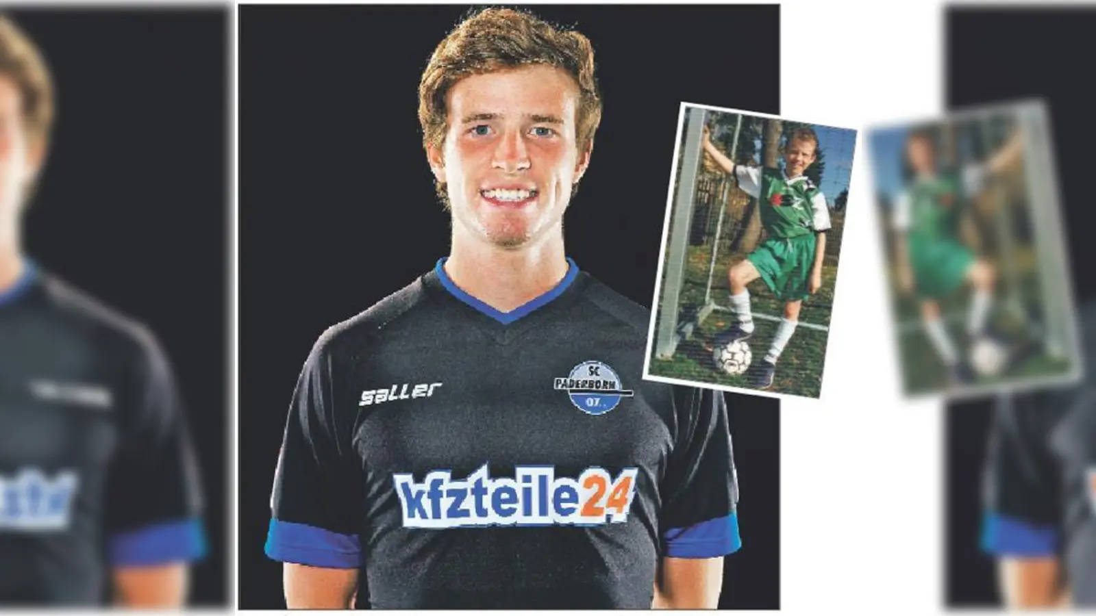 Patrick Ziegler hat beim TSV Moosach-Hartmannshofen angefangen und spielt aktuell im Trikot des Zweitligisten SC Paderborn 07.	 (Foto: SC Paderborn, Privat)