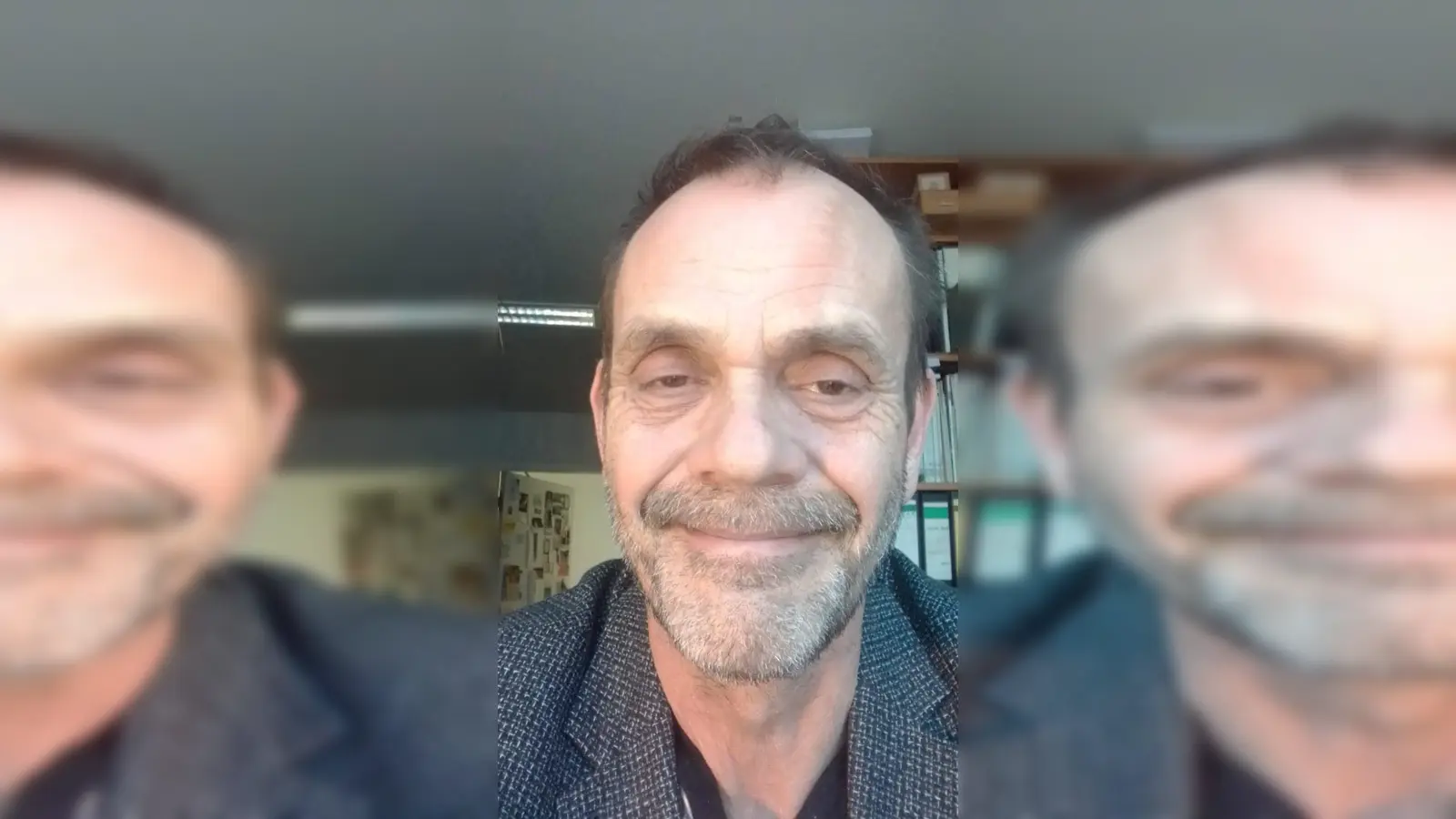 Meeresbiologe Roland Melzer stellt sich den Fragen des "Forum Humor" aus München. (Foto: VA)