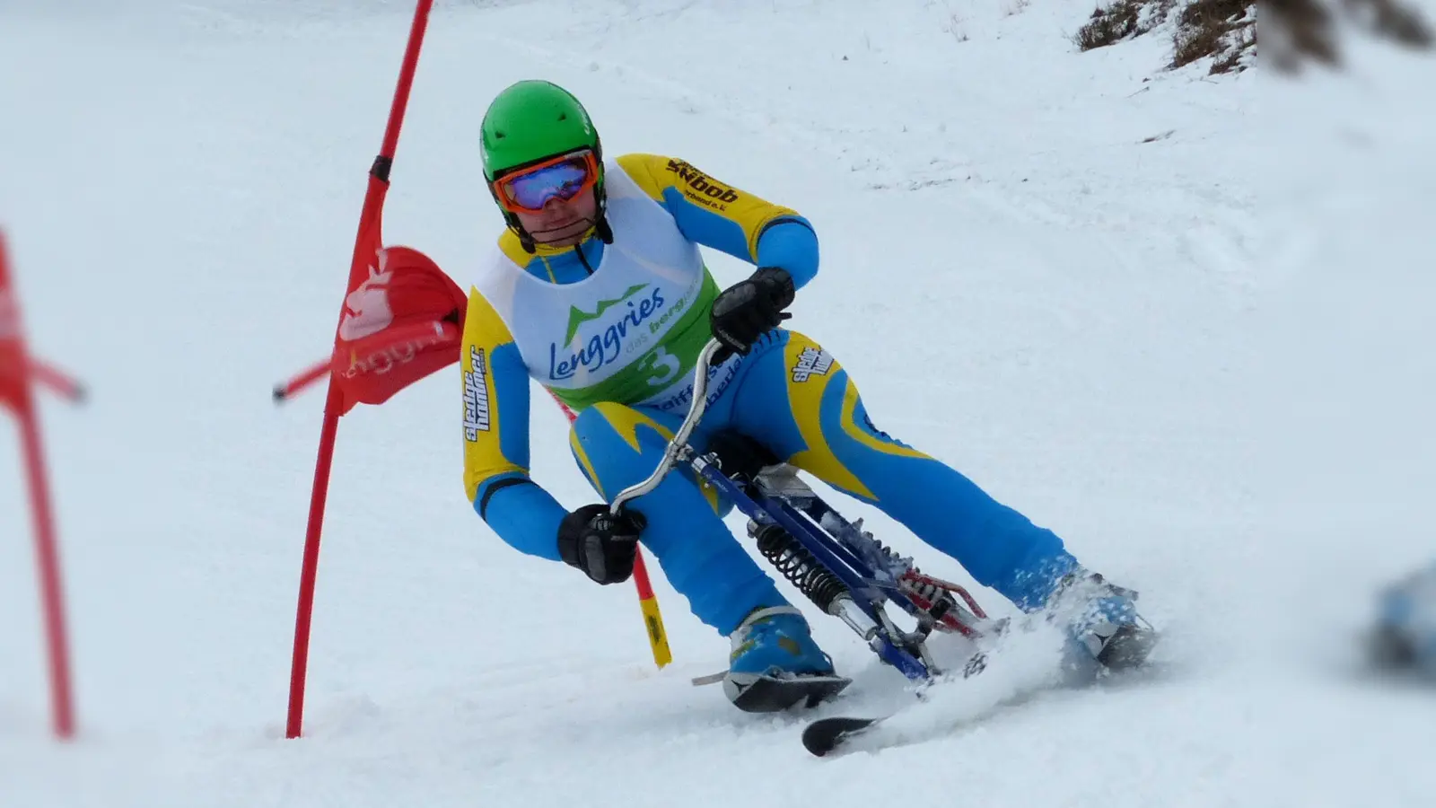 Benedikt Bachmair vom SBC Ottobrunn auf seinem Weg zur Silbermedaille.  (Foto: SBC Ottobrunn)