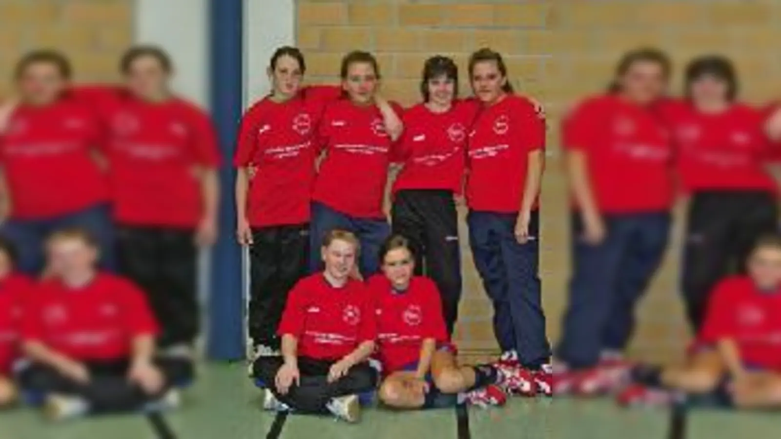 Freuen sich über ihren Sieg: Sanja Brankovic, Kristina und Nicolina Kuna, Saskia Littek, Branislava Mihajlovic und Anna Pogany. (Foto: Verein)