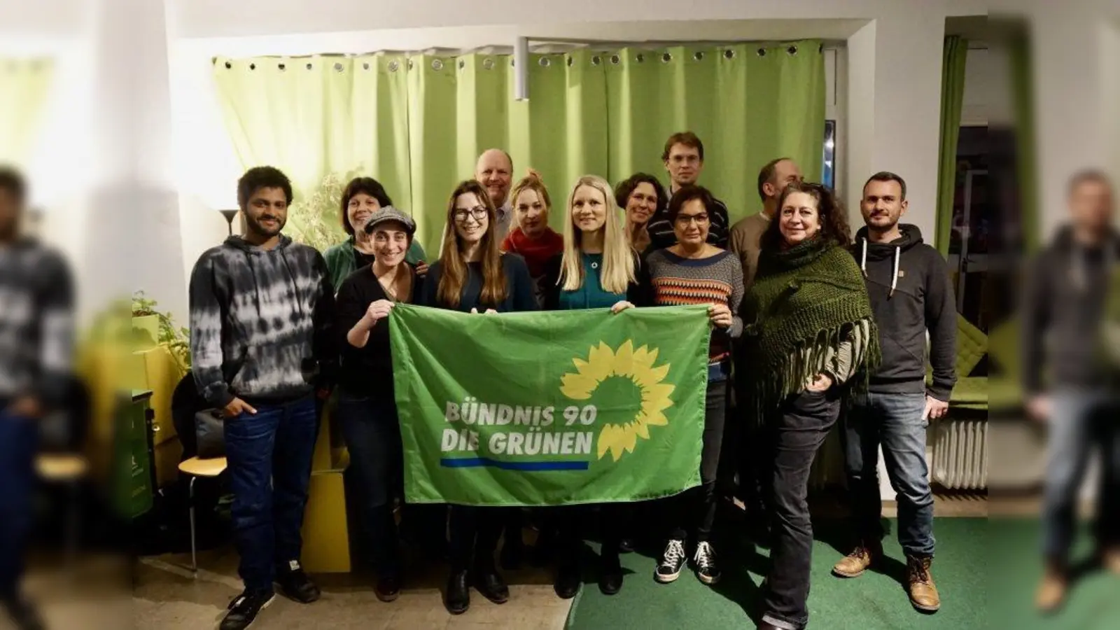 Die Mitglieder des neuen Vorstands des Grünen-Ortsverbands Neuhausen-Nymphenburg sehen sich gut gerüstet für den anstehenden Kommunalwahlkampf. (Foto: Grüne Neuhausen-Nymphenburg)