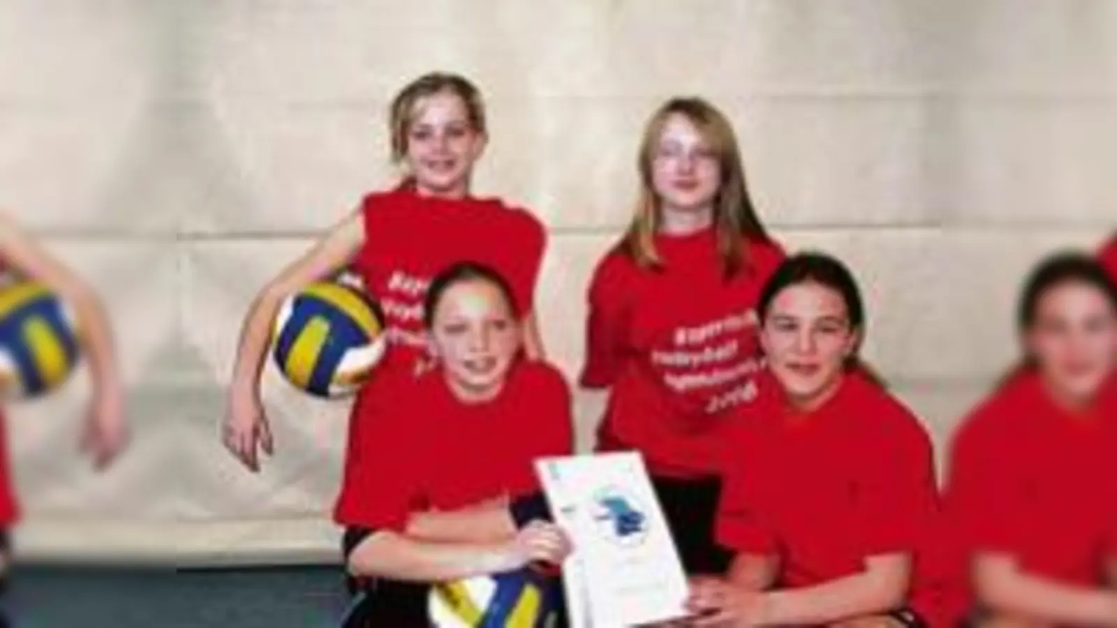 Fahren zur Bayerischen  (Foto: Die F-Jugend-Mädchen des SV Haimhausen.	 Foto:VA)