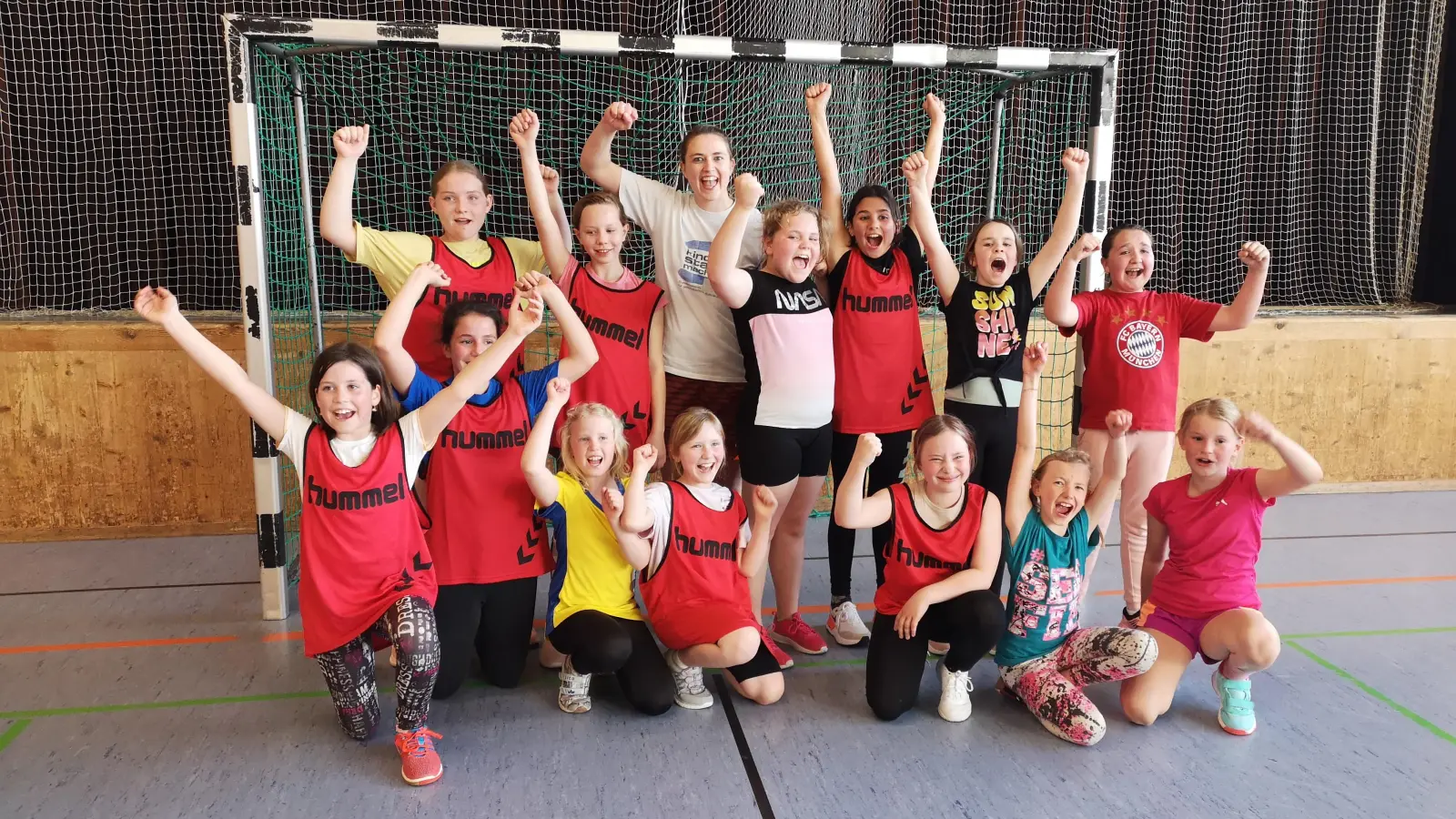 Die neu gegründete Handball-D-Jugend der Mädchen des SV Söcking.<br><br> (Foto: SV Söcking)