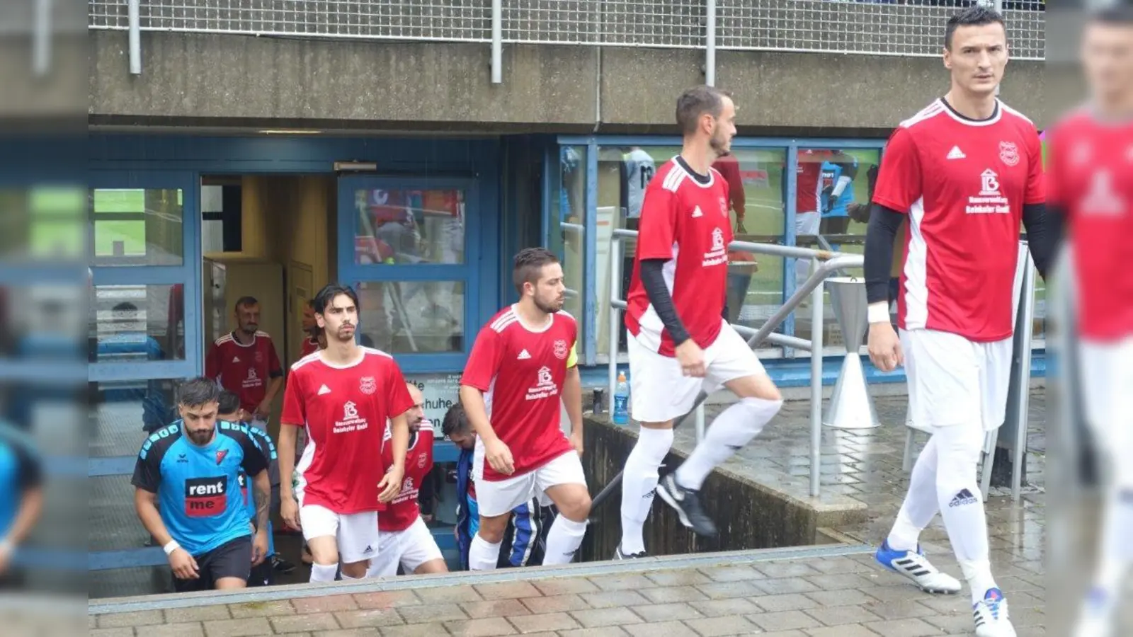 Das Spiel stand unter einem nassen Stern. (Foto: VA)