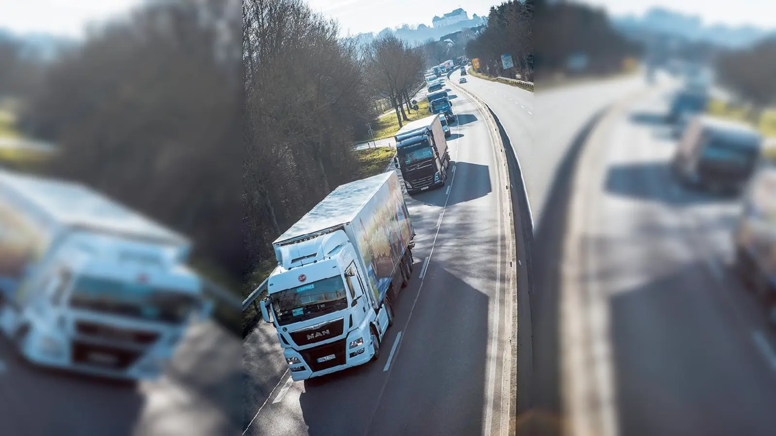 Am 26. Dezember starten die Weihnachtstrucker ihre Reise nach Südosteuropa. 	 (Foto: Johanniter)