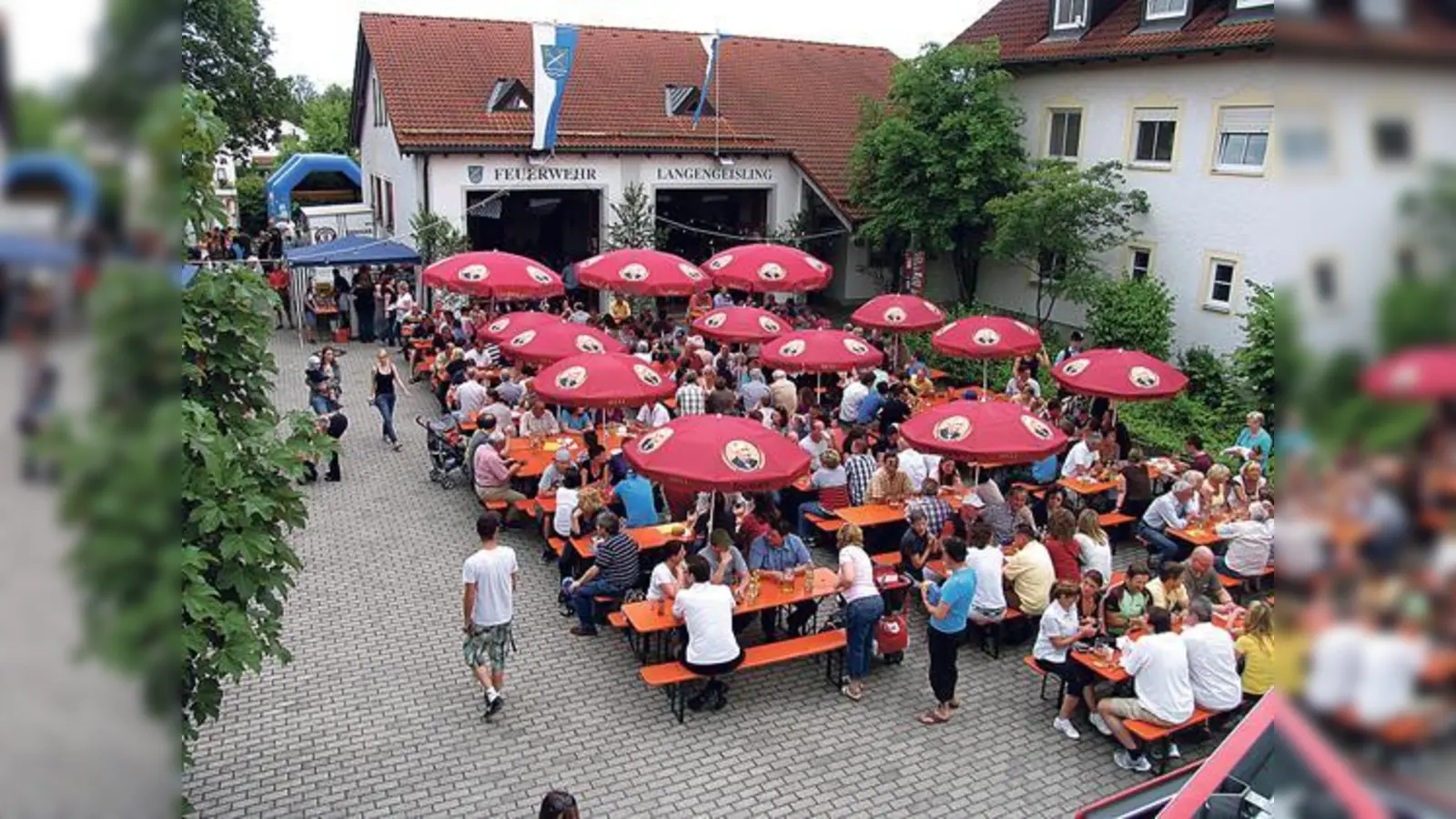 Gesellig wirds beim Feuerwehrfest in Langengeisling, wie schon in den letzten Jahren.	 (Foto: VA)