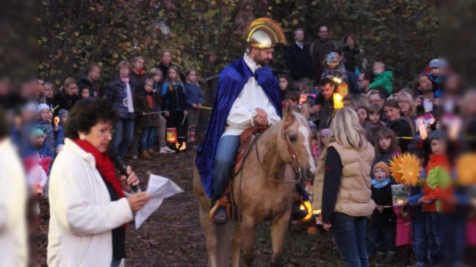 St. Martin reitet heuer zum 14. Mal durch Obermenzing. (Foto: Musikforum Blutenburg)