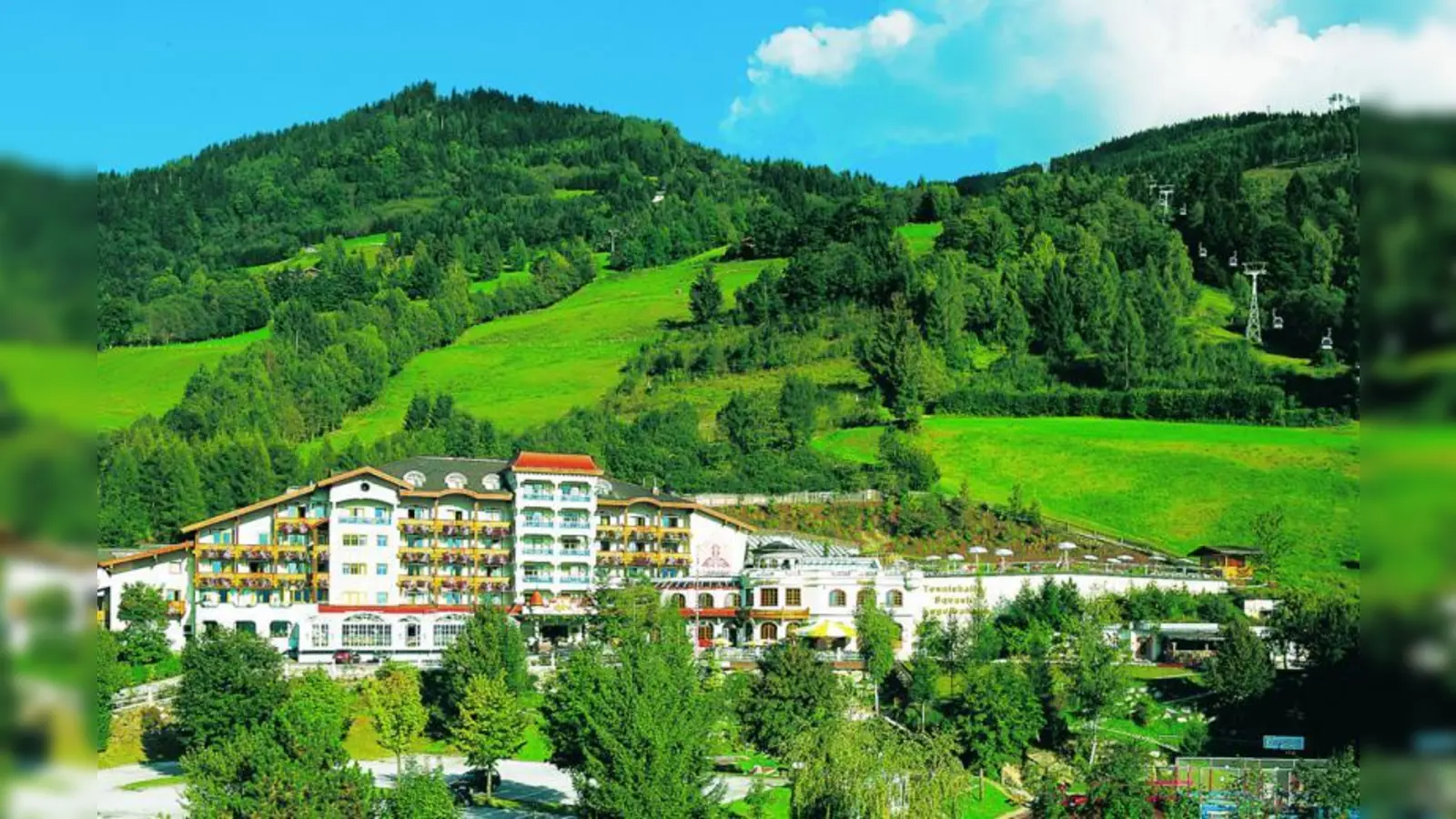 Ein Urlaubstraum für Familien und Kinder: Das Alpina Wellness- &amp; Sporthotel in St. Johann. (Foto: pi)