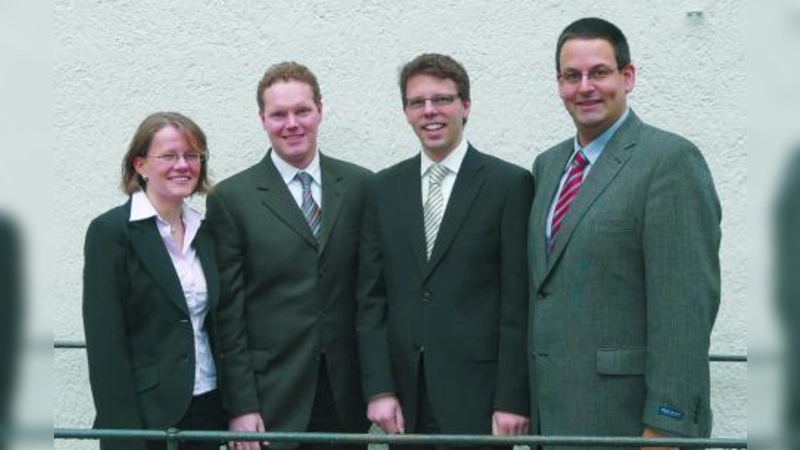 Die vier neuen Pastoralassistenten freuen sich auf ihre zukünftigen Aufgaben. (Foto: pi)