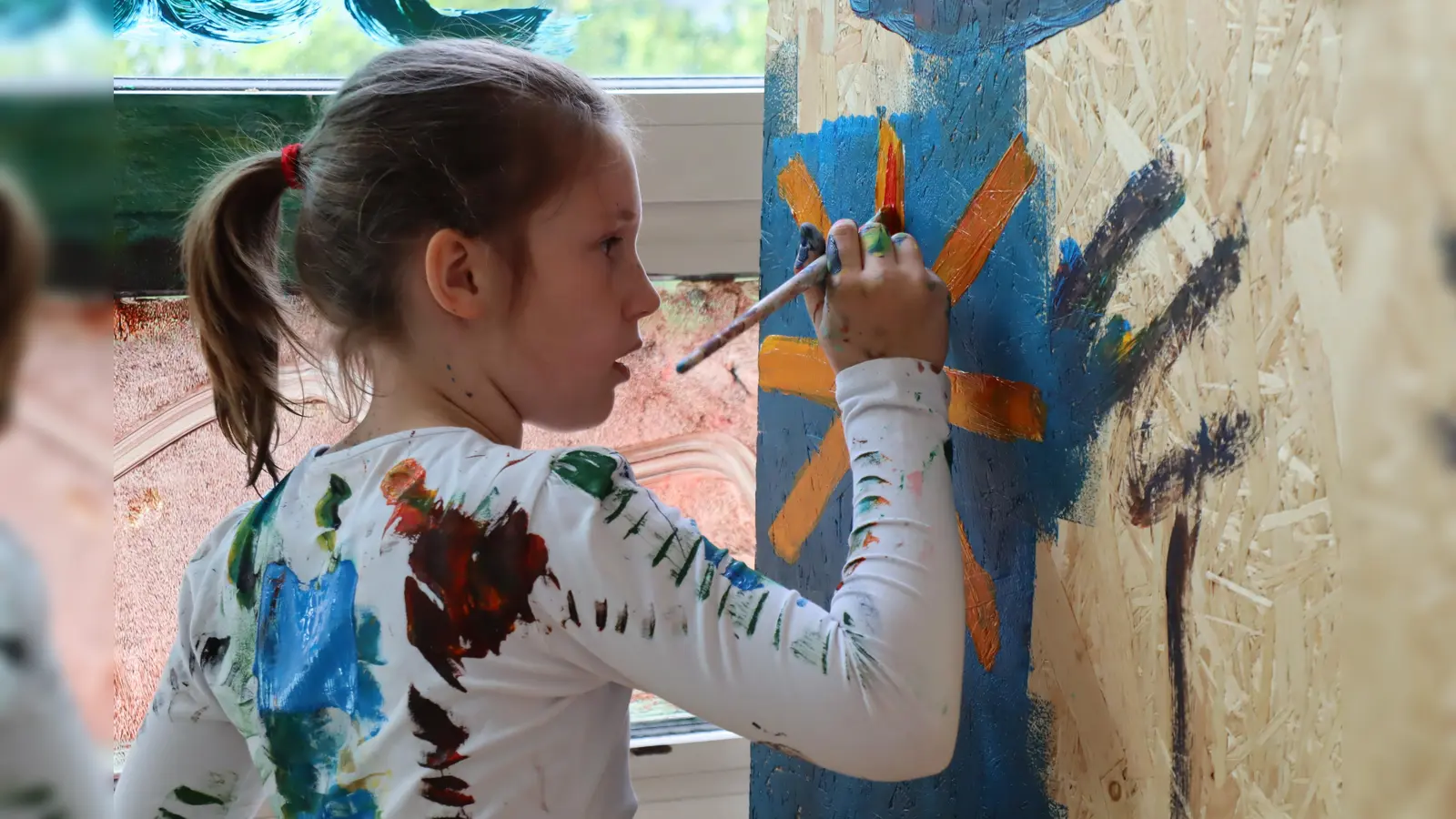 Kreativ austoben können sich Kinder in den Herbstferien – kostenlos und ohne Anmeldung. (Foto: PA/SPIELkultur)
