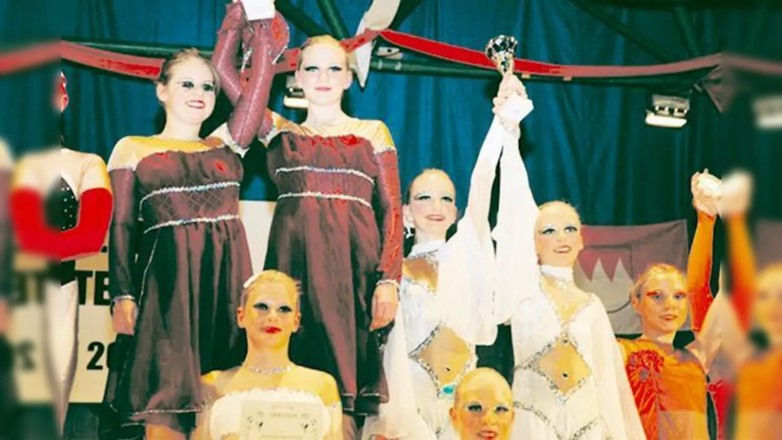 Die Tänzerinnen des Tanzsportvereins räumten beim letzten Turnier richtig ab.  (Foto: Veranstalter)