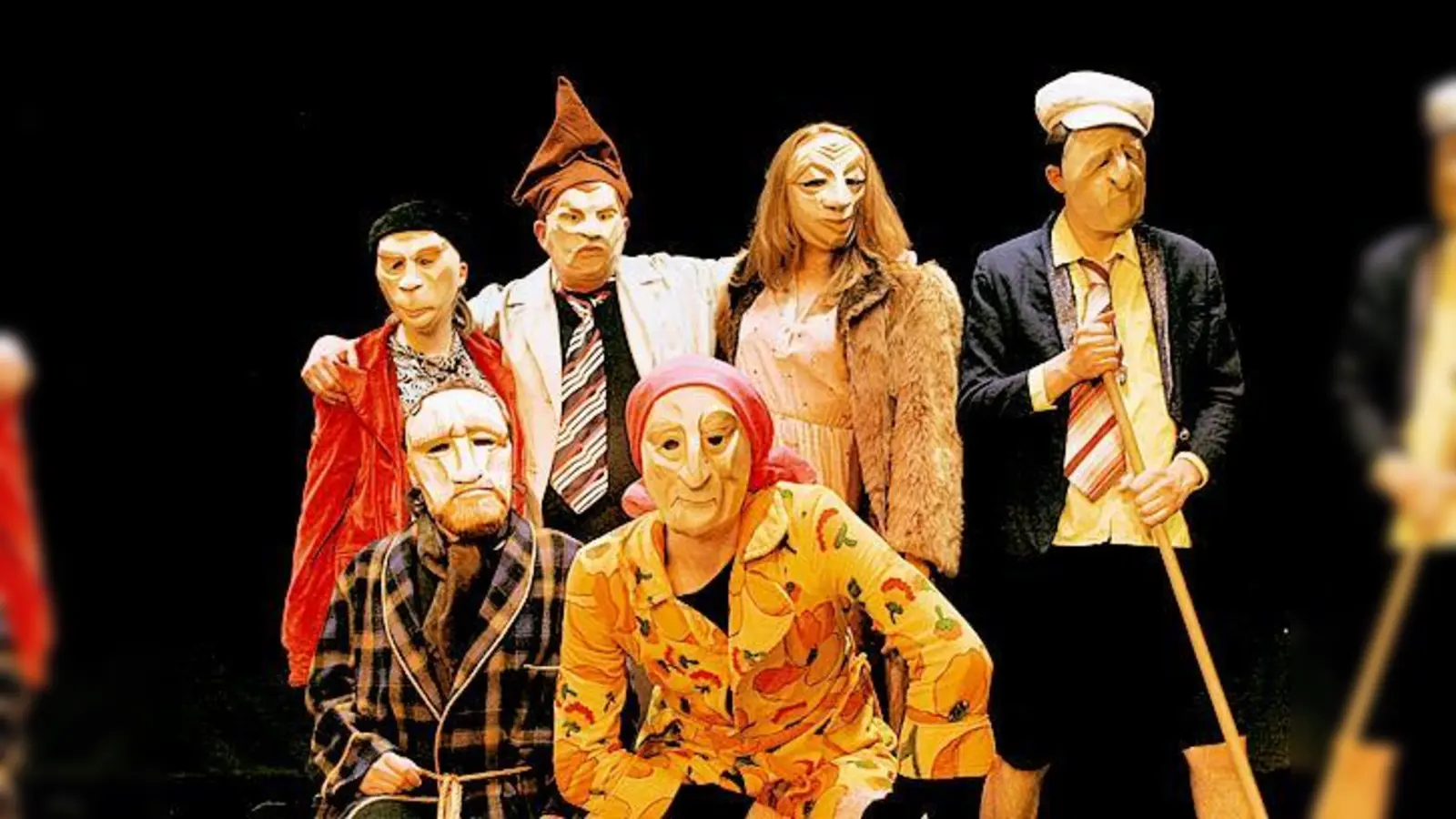 Die Arbeit mit Masken ist ein Teil der Theater-Ausbildung.  (Foto: FestSpielHaus)