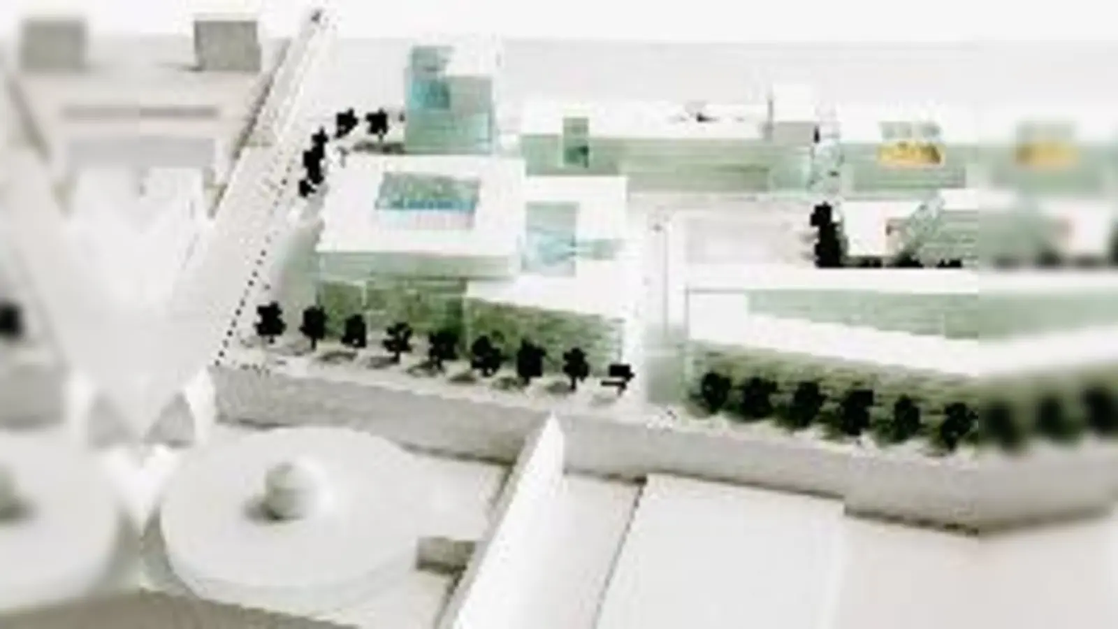 Blick von Norden auf das Quartier »Luft«. Links: Die Hackerbrücke. (Foto: Vivico)