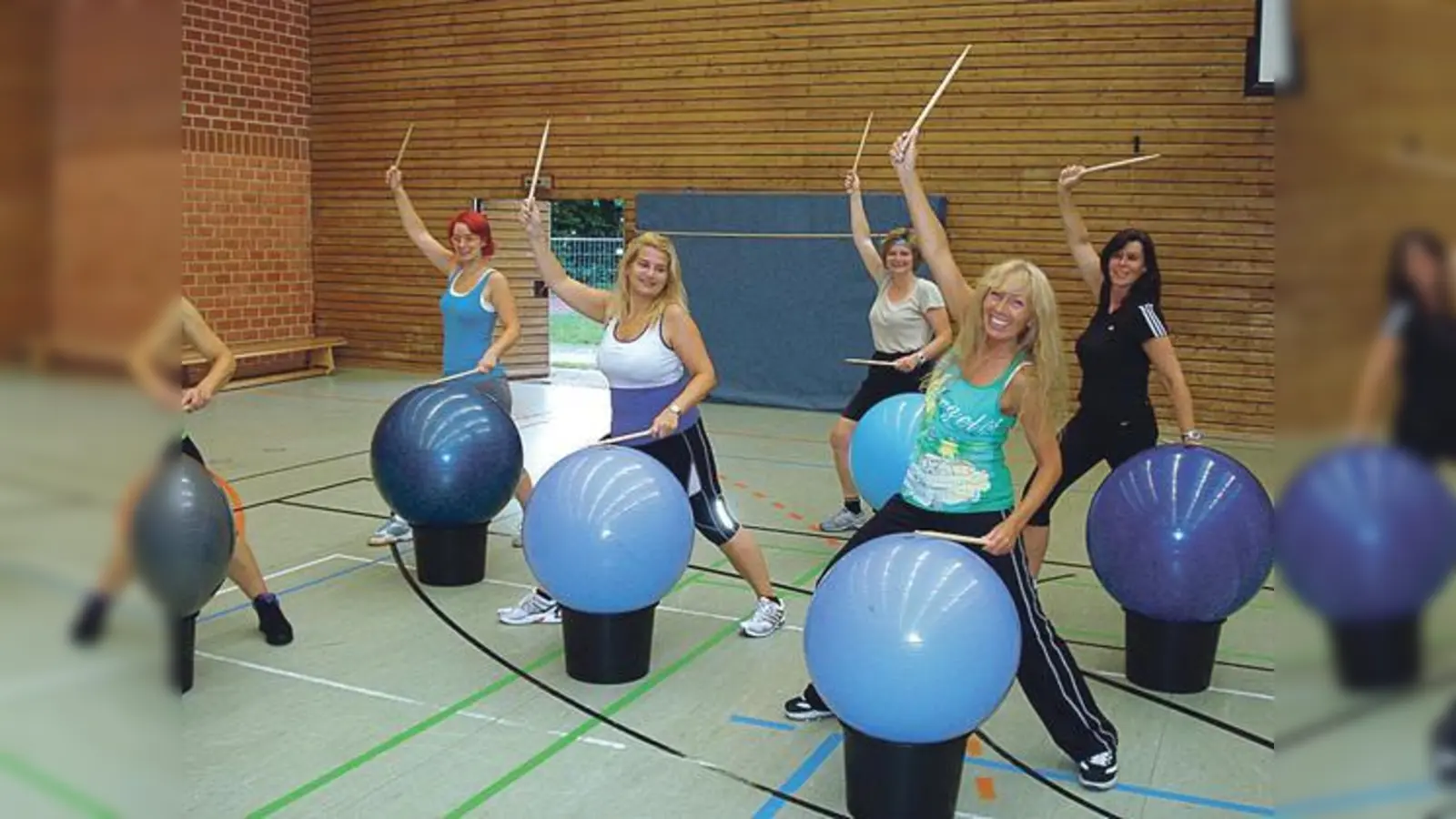 »DrumsAlive« ist ein ganzheitliches Training für Körper, Geist und Seele.	 (Foto: TSV Feldkirchen)