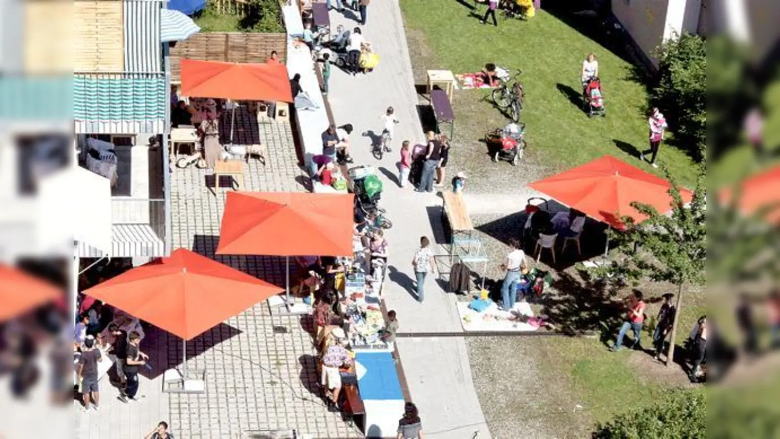 Schon Tradition: der Flohmarkt im Nachbarschaftstreff 18. Neu ist die Radlwerkstatt.	 (Foto: VA)