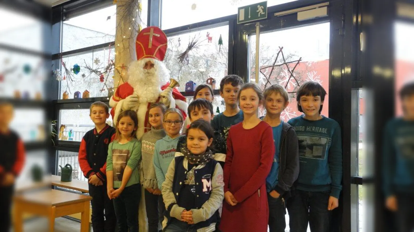 Ließ Kinderherzen höher schlagen: Der Nikolaus war in Neuried unterwegs. (Foto: Gemeinde Neuried)