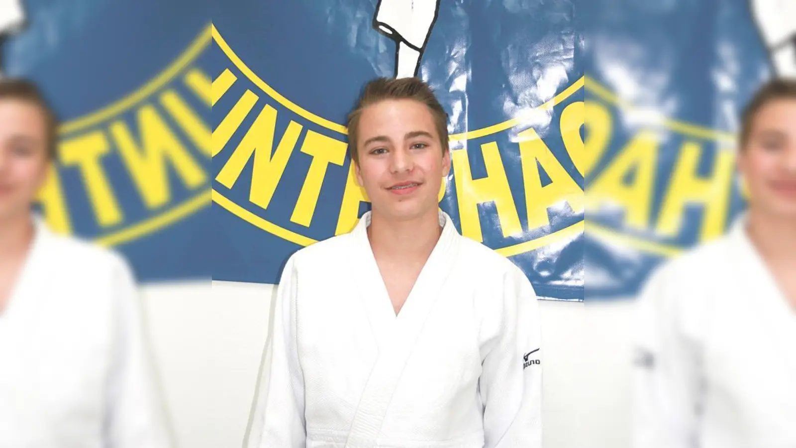 Lukas Schlemmer stellte den vorläufigen Vereins- rekord als jünster Dan-Träger auf.	 (Foto: A. Hofreiter)