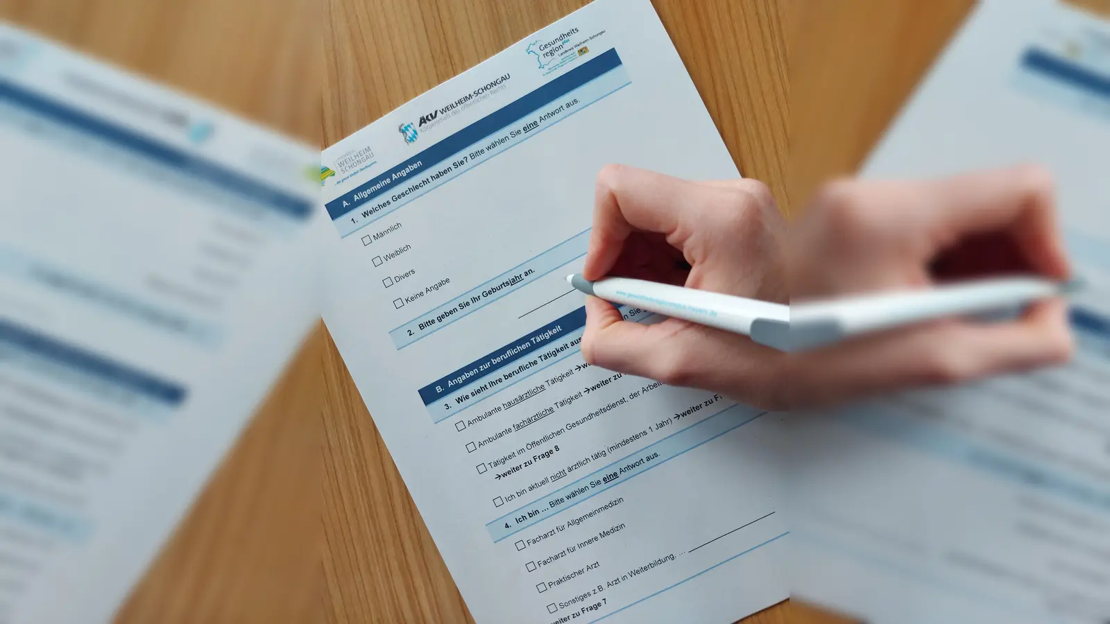 54 Prozent der Ärztinnen und Ärzte nahmen an der Umfrage teil. (Foto: Landratsamt Weilheim-Schongau)