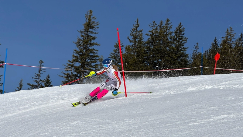 Hannah Baltes wurde in der Kategorie U 18 Zweite hinter Clara Baltes. (Foto: GSC Dachau)